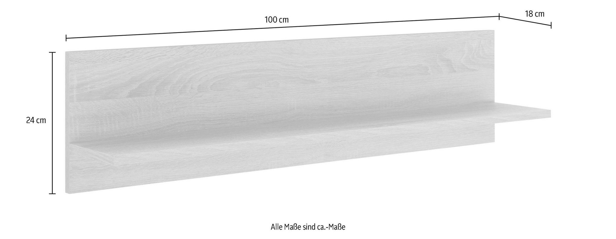 KOCHSTATION Wandboard »KS-Samos«, 100 cm breit günstig online kaufen
