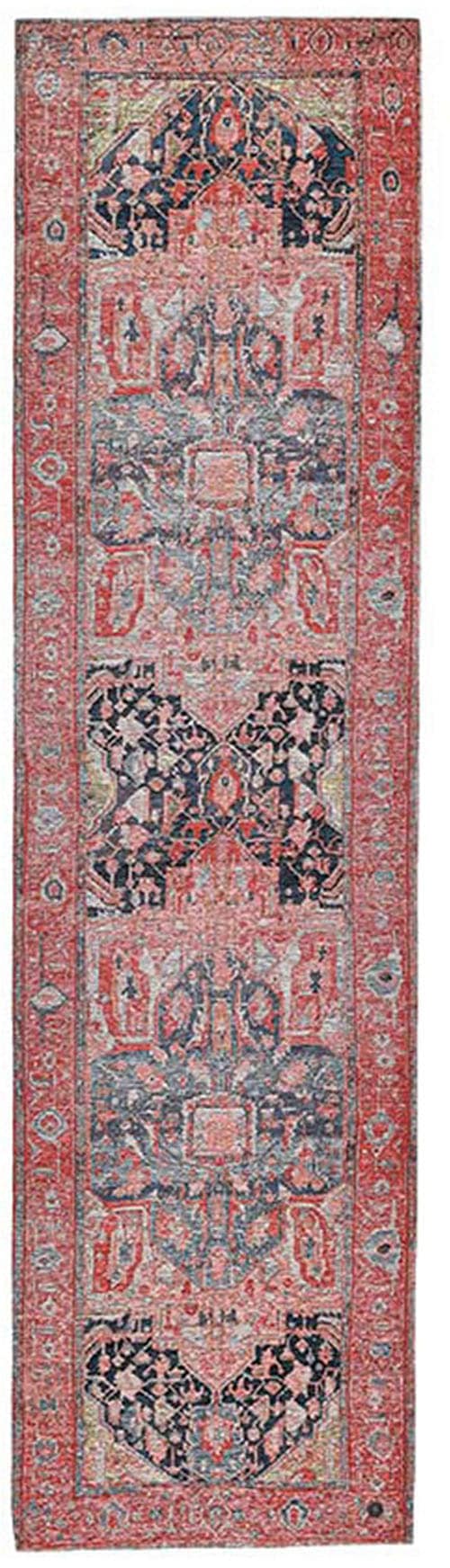 TOM TAILOR HOME Teppich »Funky Orient Heriz«, rechteckig, 5 mm Höhe, Kurzflor, Orient-Optik, Vintage Design