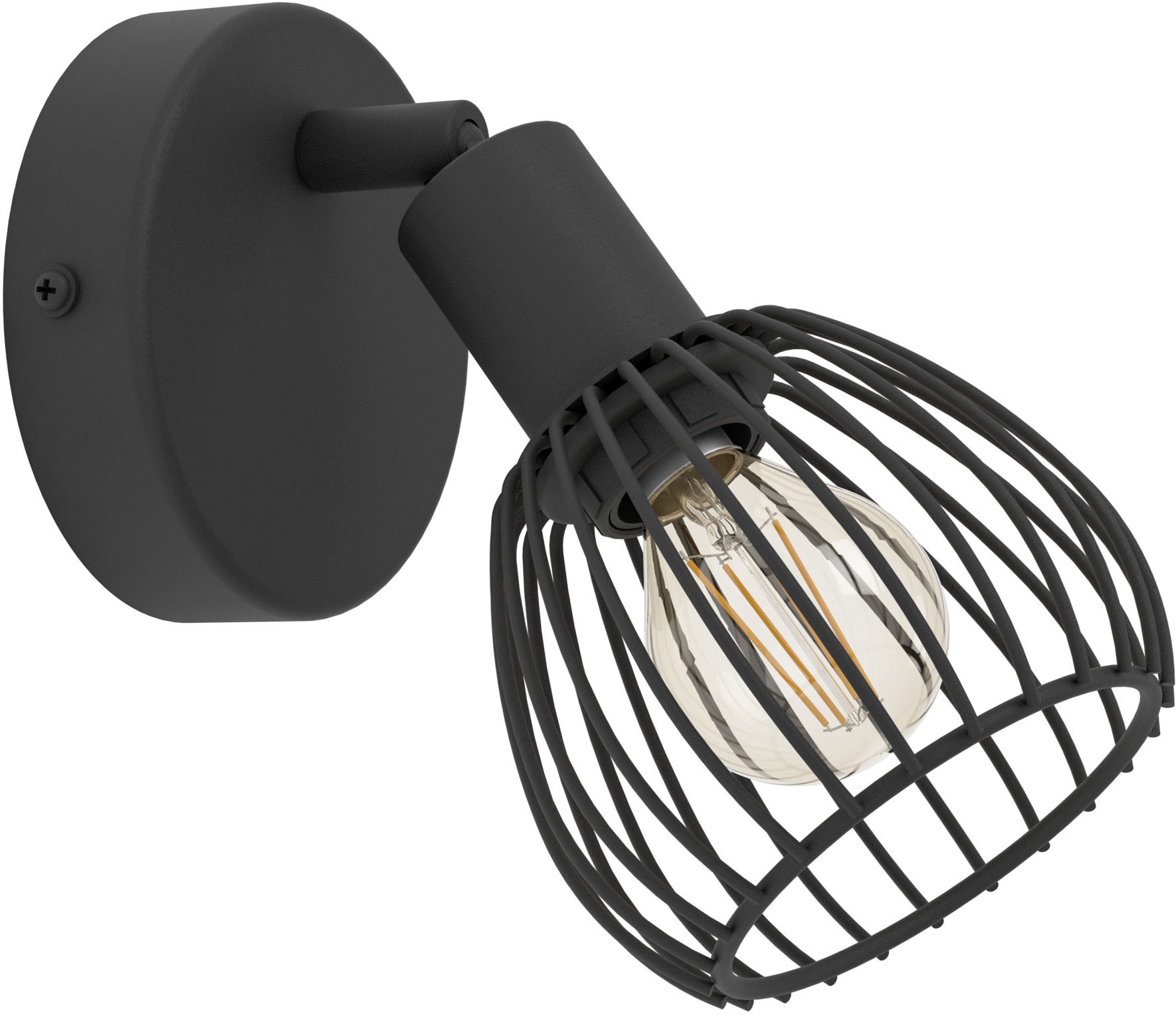 EGLO Deckenspot »SONNINO Spotlampe - Stahl - E14 - 1X40W - IP20« E14 1 Stk. günstig online kaufen
