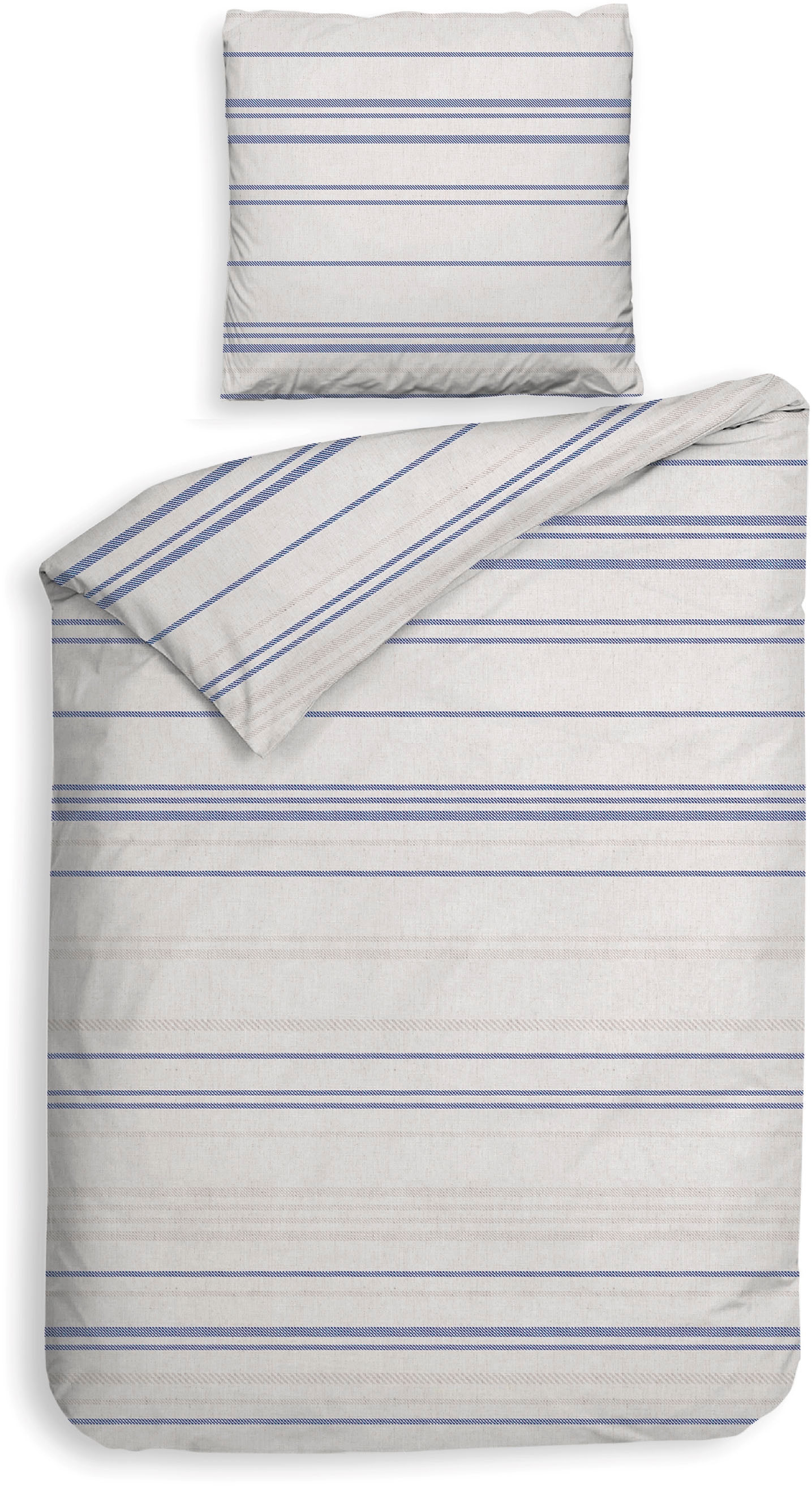 Heckett & Lane Bettwäsche »Mattia« 2 Stk. tlg. 100% Baumwolle, hochwertiges günstig online kaufen