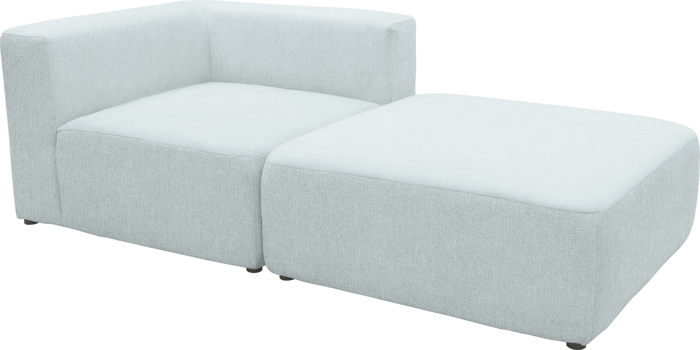 andas Sofa-Eckelement »Utvik bestehend aus Eckelement und Hocker«, als Modul oder separat verwendbar