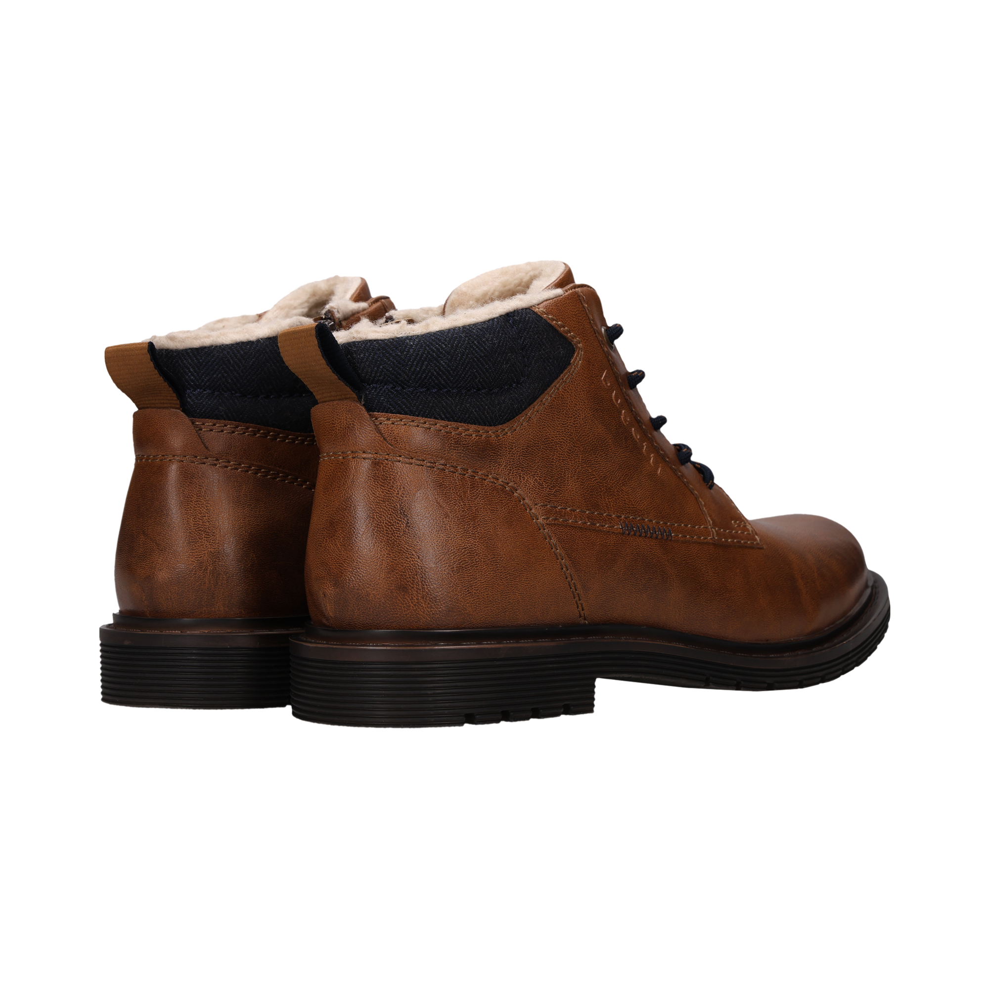 bugatti Schnürboots  Winterboots, Schnürstiefelette mit Warmfutter