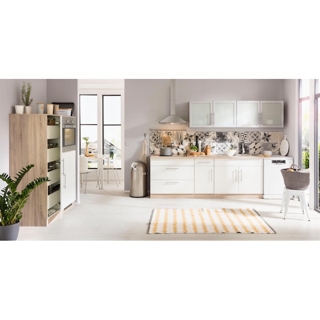 wiho Küchen Küchenzeile »Aachen«, ohne E-Geräte, Breite 290 cm online  bestellen | Kochfeldumbauschränke