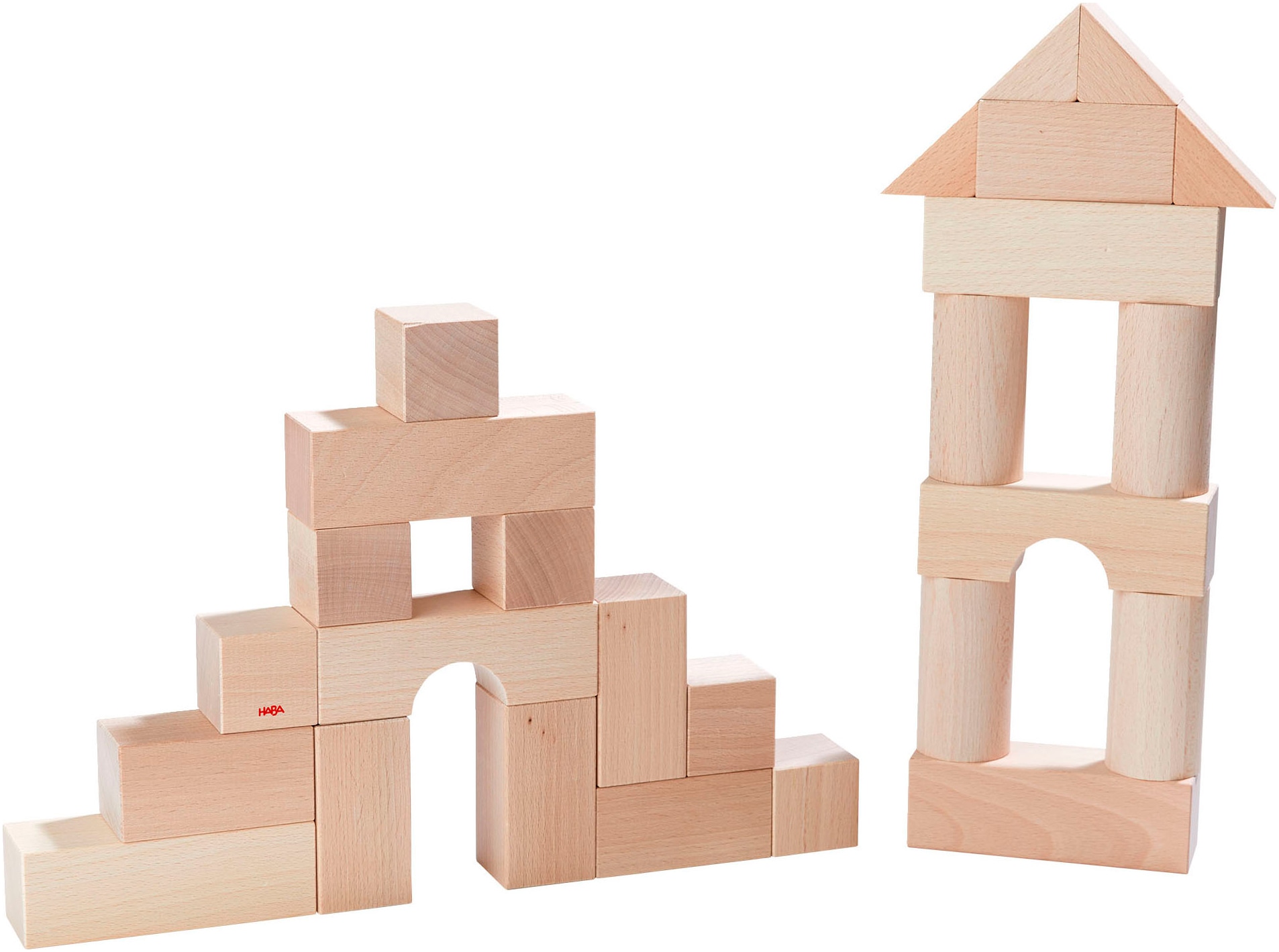 Haba Spielbauklötze »Meine ersten Bausteine natur«, Made in Germany