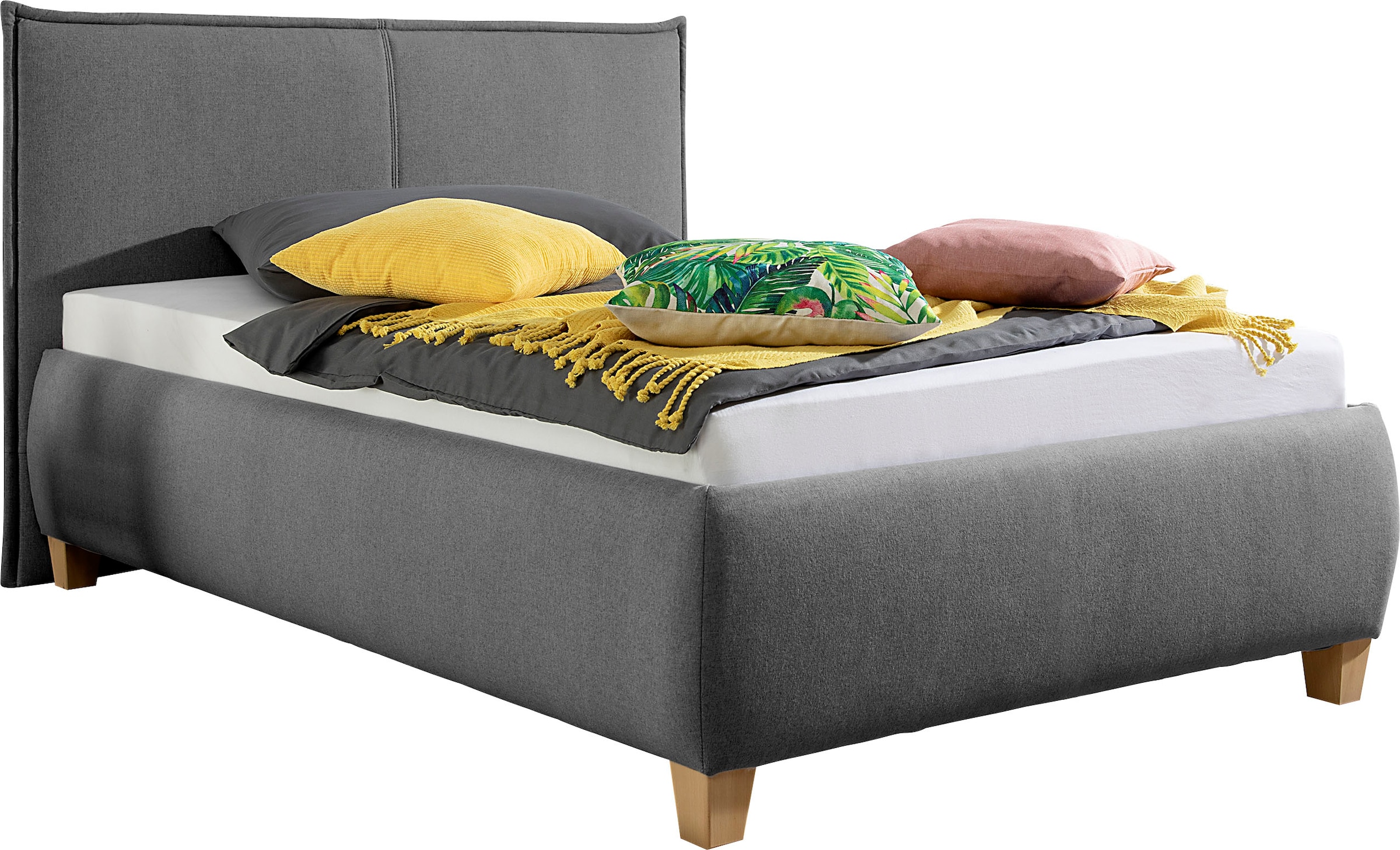 Maintal Polsterbett mit Bettkasten