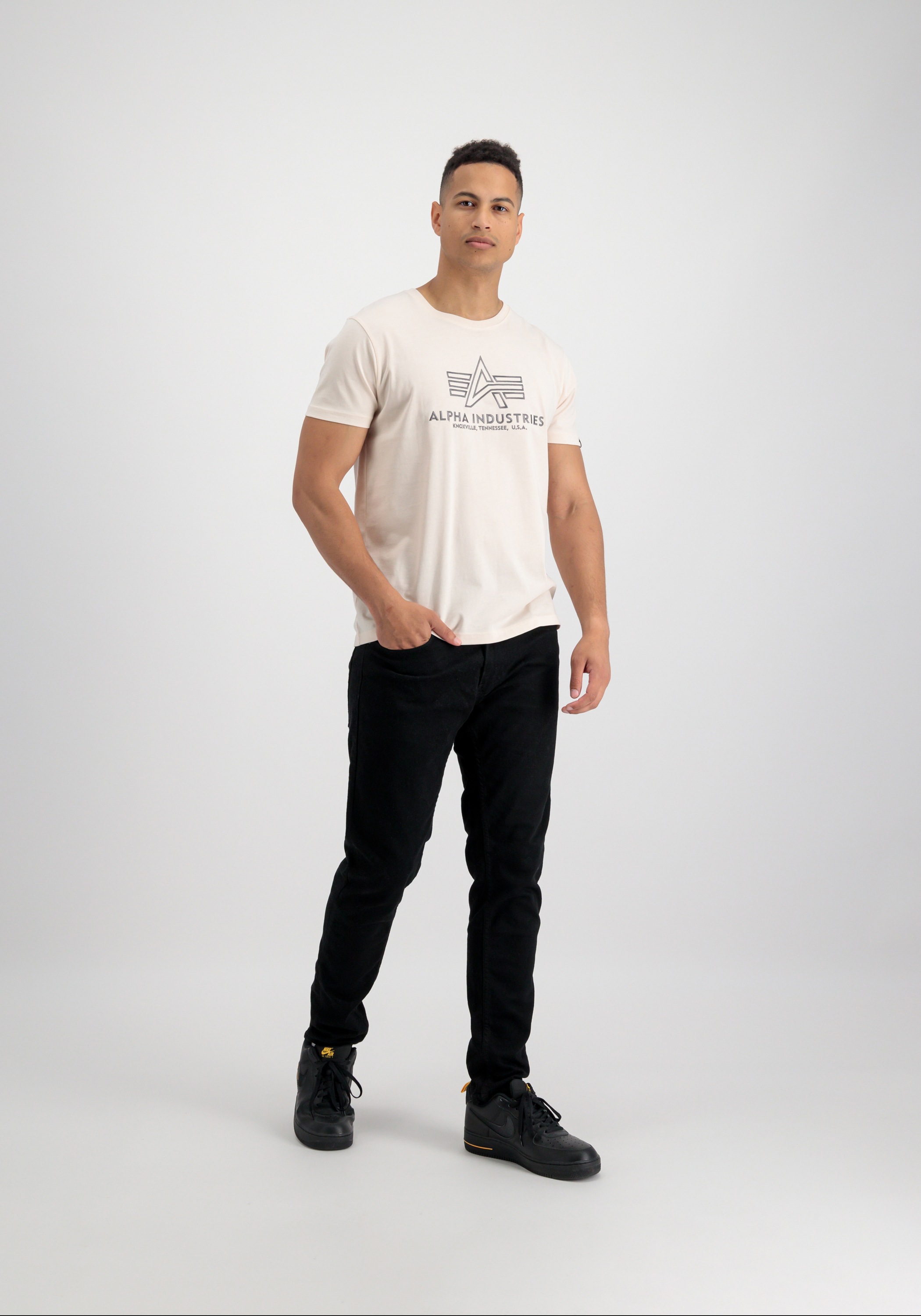 Alpha Industries T-Shirt »Basic T-Shirt Embroidery«