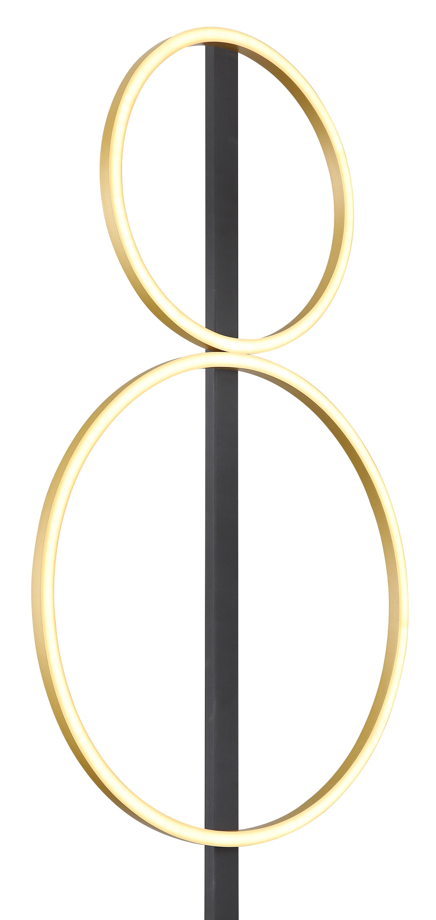 GLOBO LIGHTING LED Stehlampe »STEHLEUCHTE METALL SCHWARZ MATT, 1XLED«, Leuchtmittel LED-Modul | LED fest integriert, Stehleuchte/Wohnzimmer/Schlafzimmer/Flur
