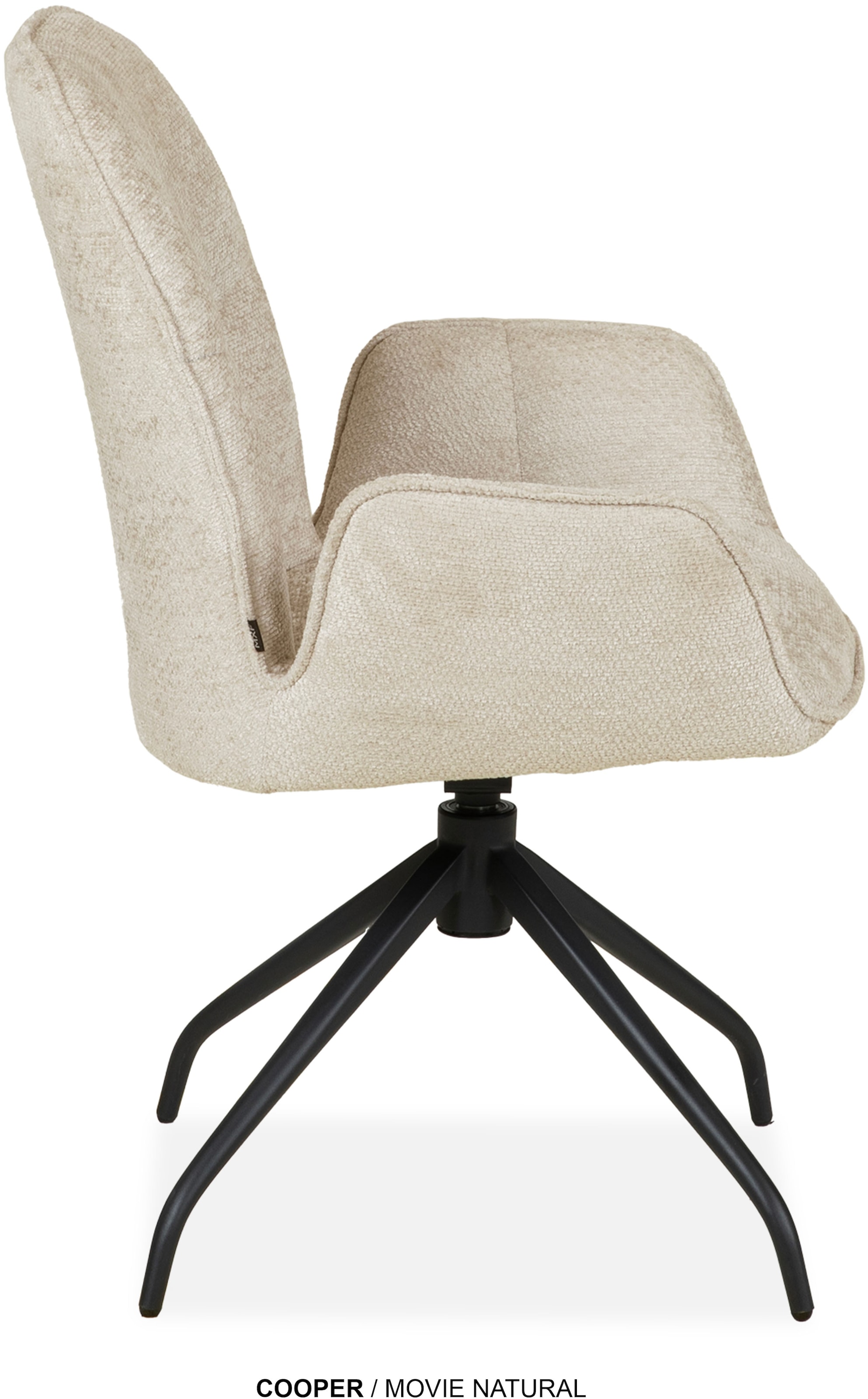 OMG Design Esszimmerstuhl »Cooper« (Set) 2 Stk.Drehstuhl mit auto-return, Armlehnenstuhl