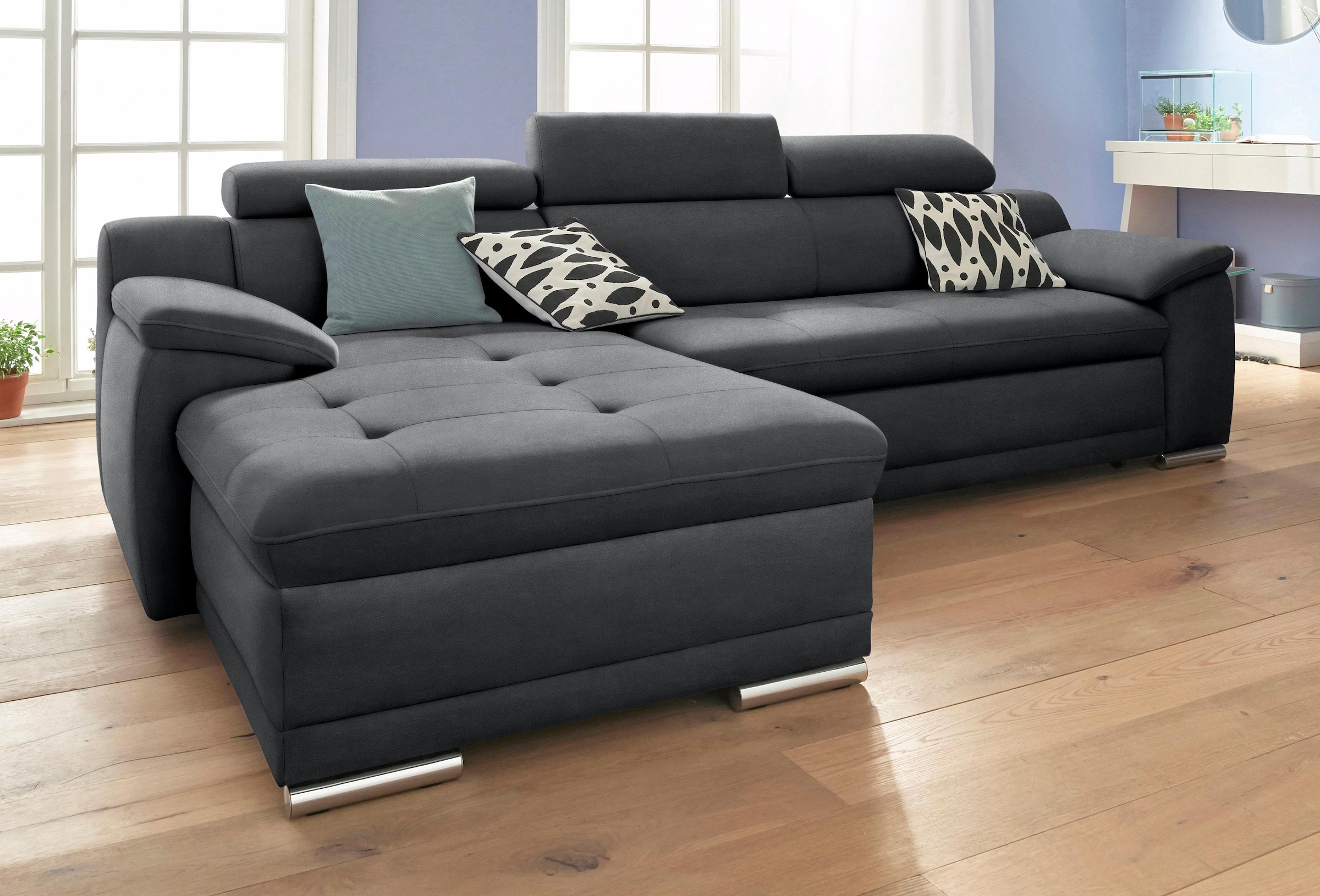 sit&more Ecksofa »Top Andiamo L-Form«, wahlweise mit Bettfunktion, inklusiv günstig online kaufen