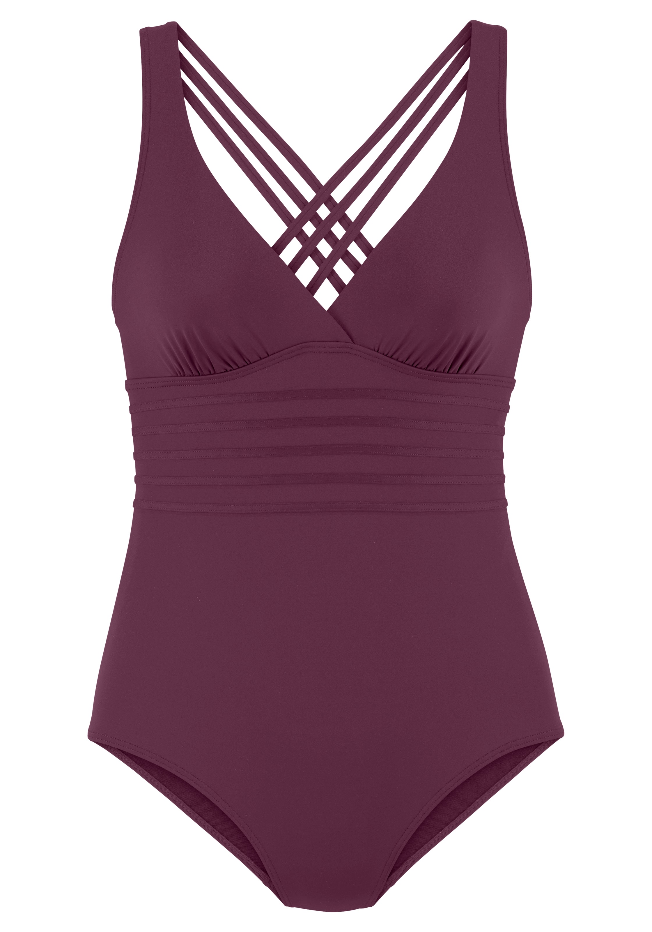 LASCANA Badeanzug mit toller Rückenlösung und Shaping-Effekt