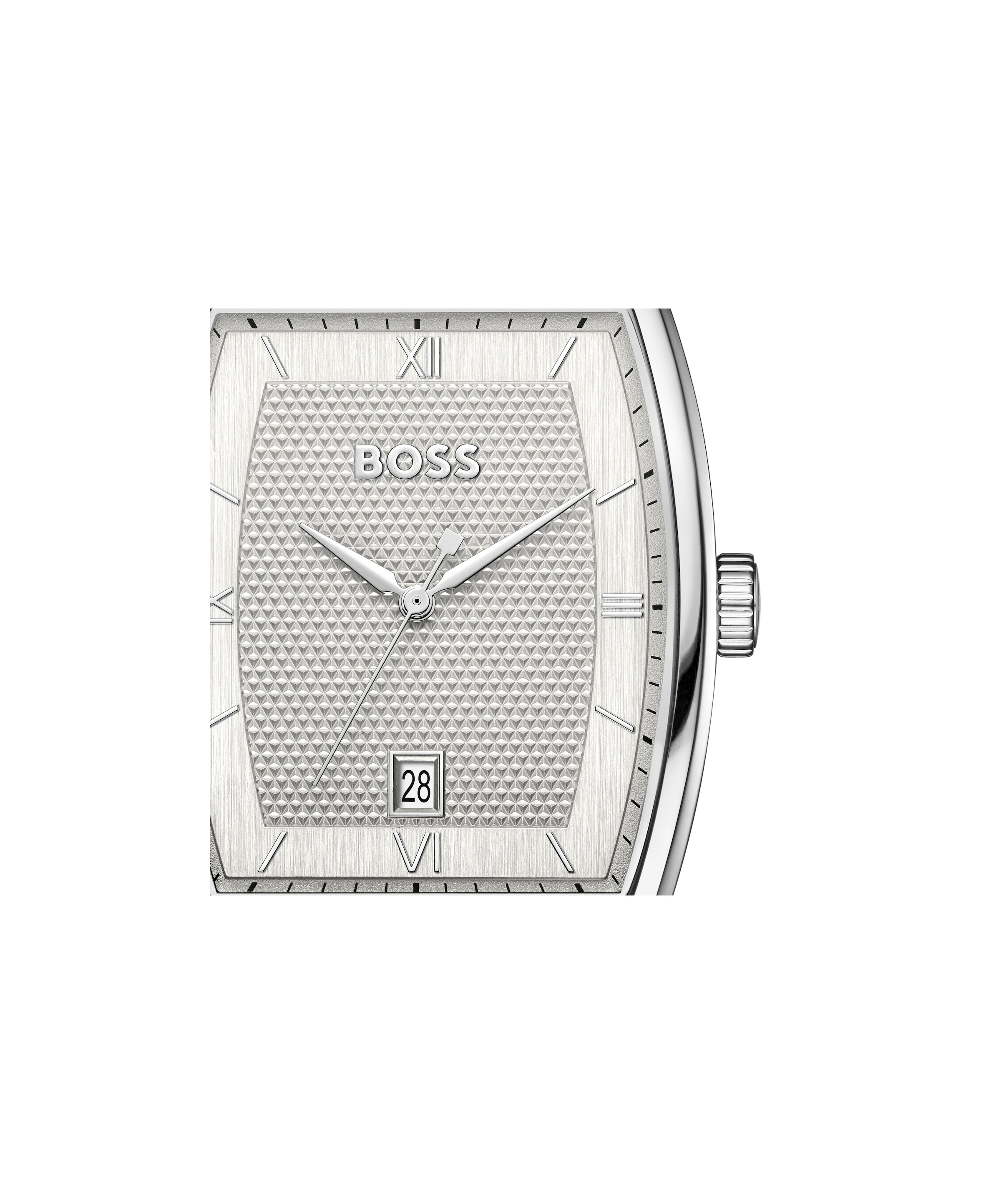 BOSS Quarzuhr »PRINCIPLE« Armbanduhr, Herrenuhr, Lederarmband, analog, Tag