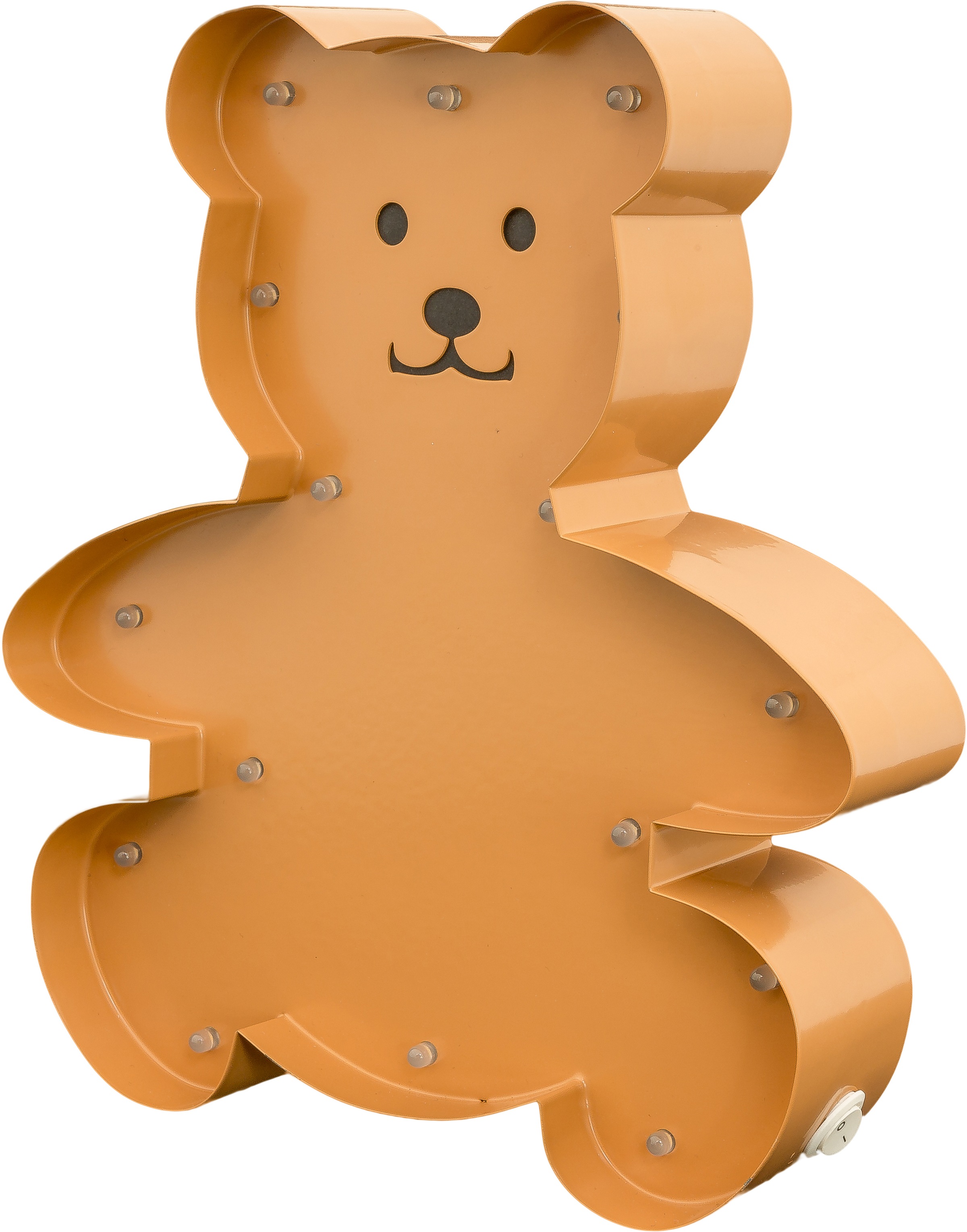 MARQUEE LIGHTS LED Dekolicht »Teddy« LED-Modul 1 Stk. Warmweiß Wandlampe, T günstig online kaufen