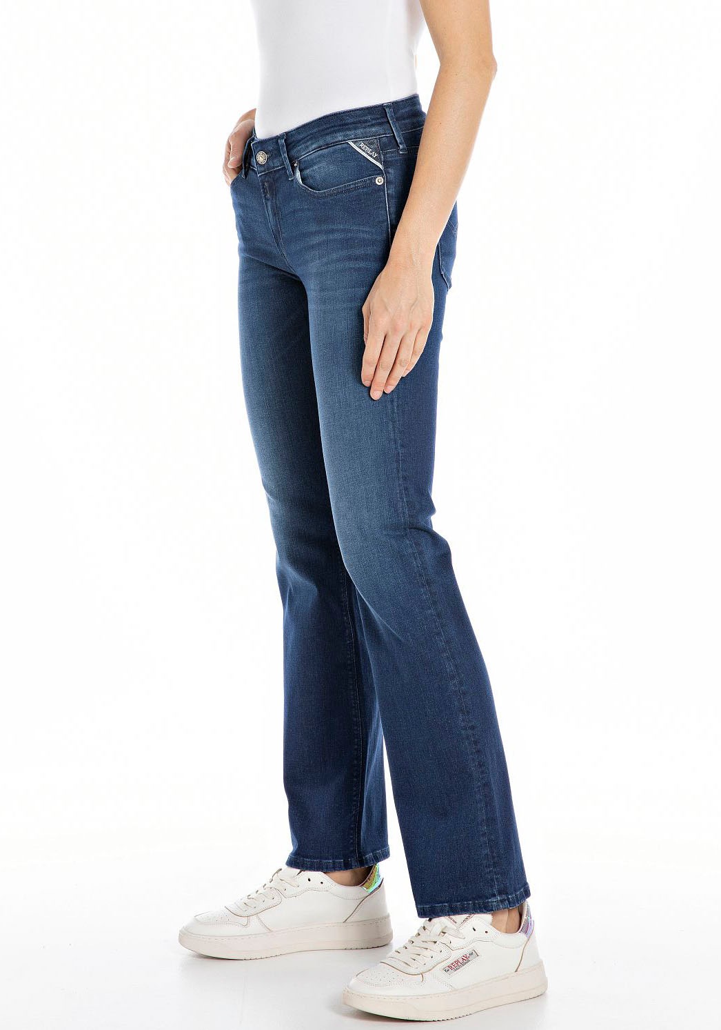 Replay Bootcut-Jeans »New Luz«