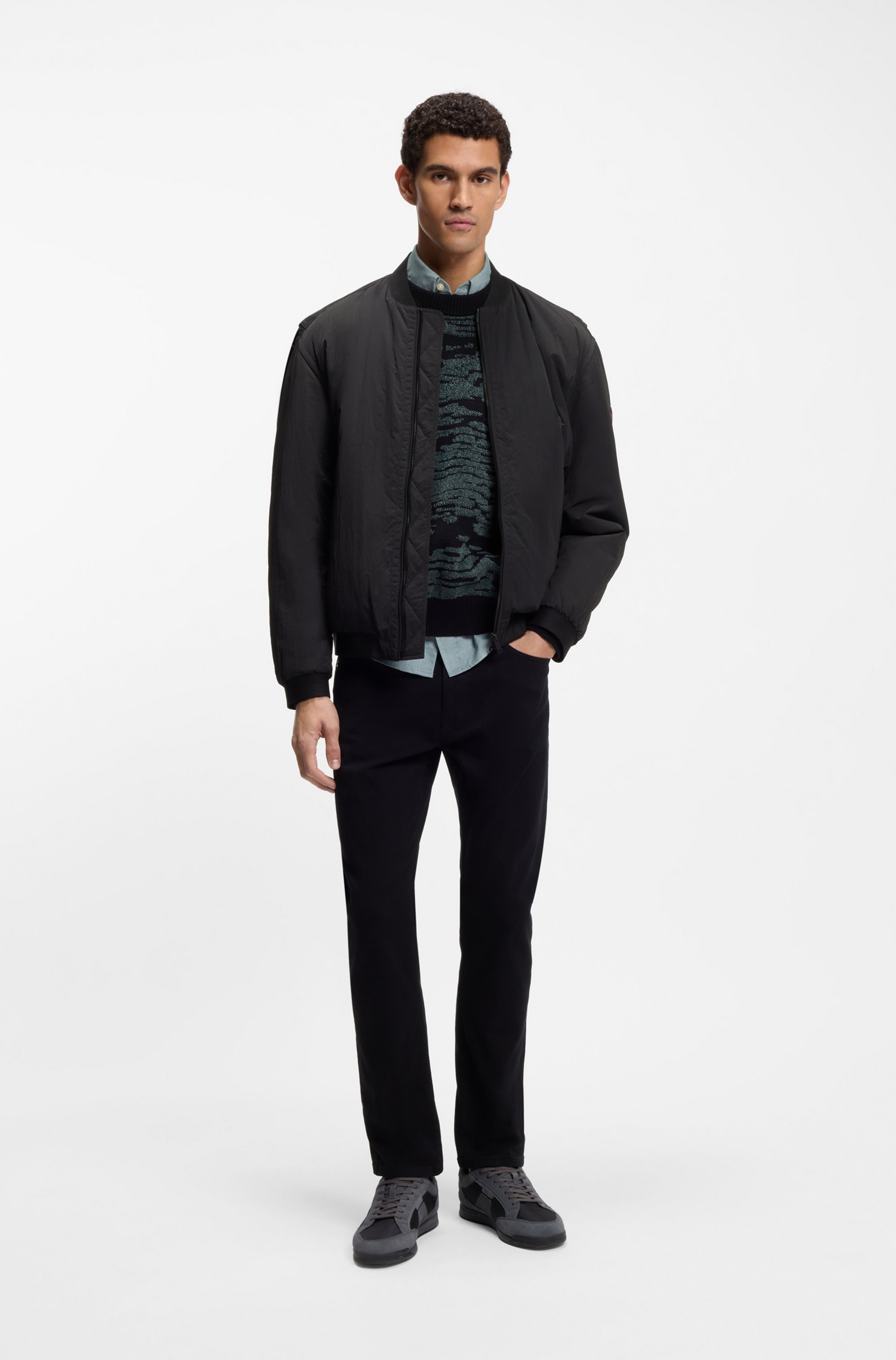 BOSS ORANGE Bomberjacke »Ovarsi« Relaxed Fit, leicht wattiert