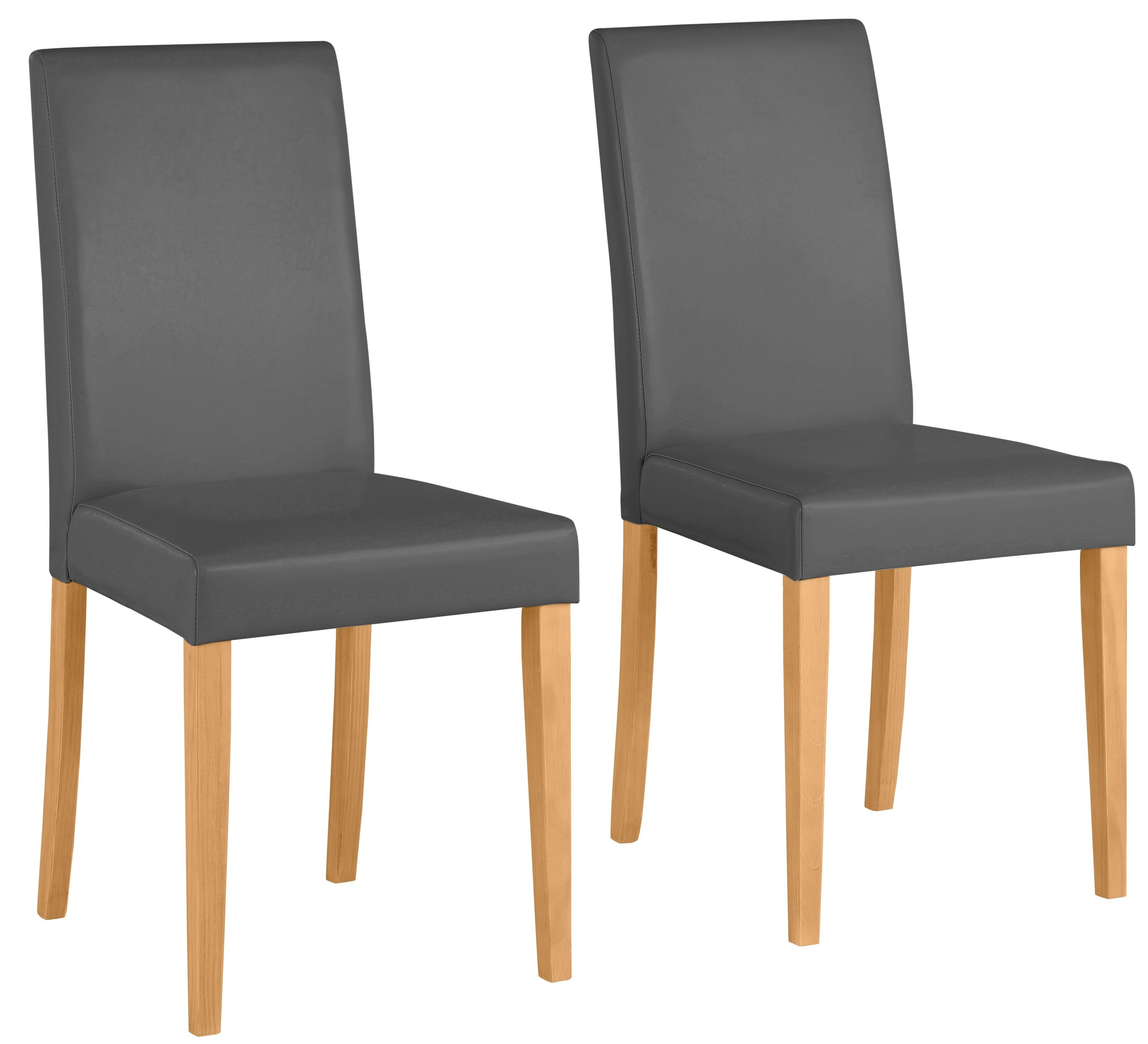 Home affaire Esszimmerstuhl »Lucca«, (Set), 2 St., Kunstleder-Polyester günstig online kaufen