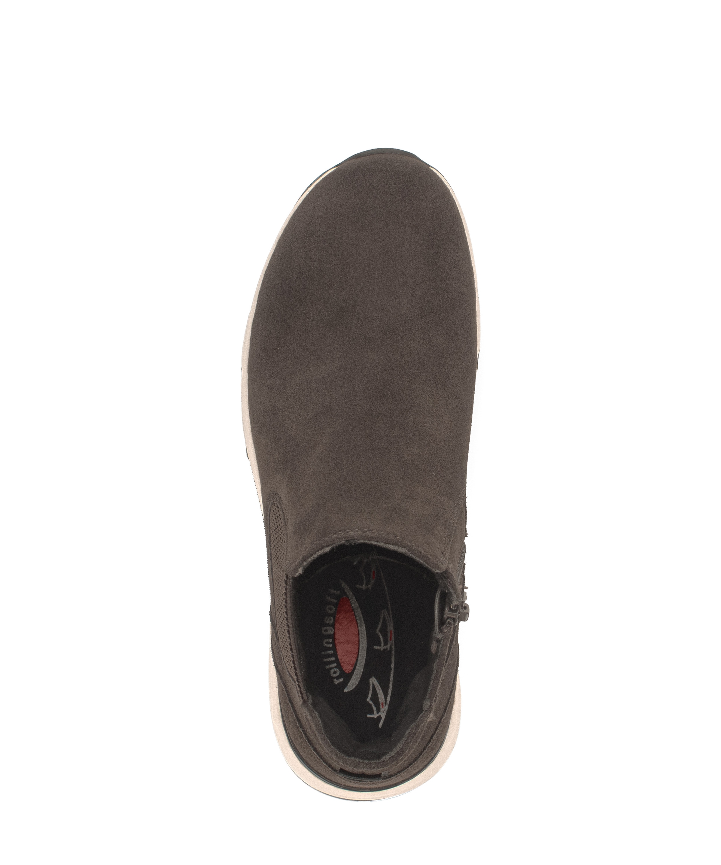 rollingsoft Chelseaboots  Keilabsatz, High Top-Sneaker mit Stretcheinsatz an der Außenseite