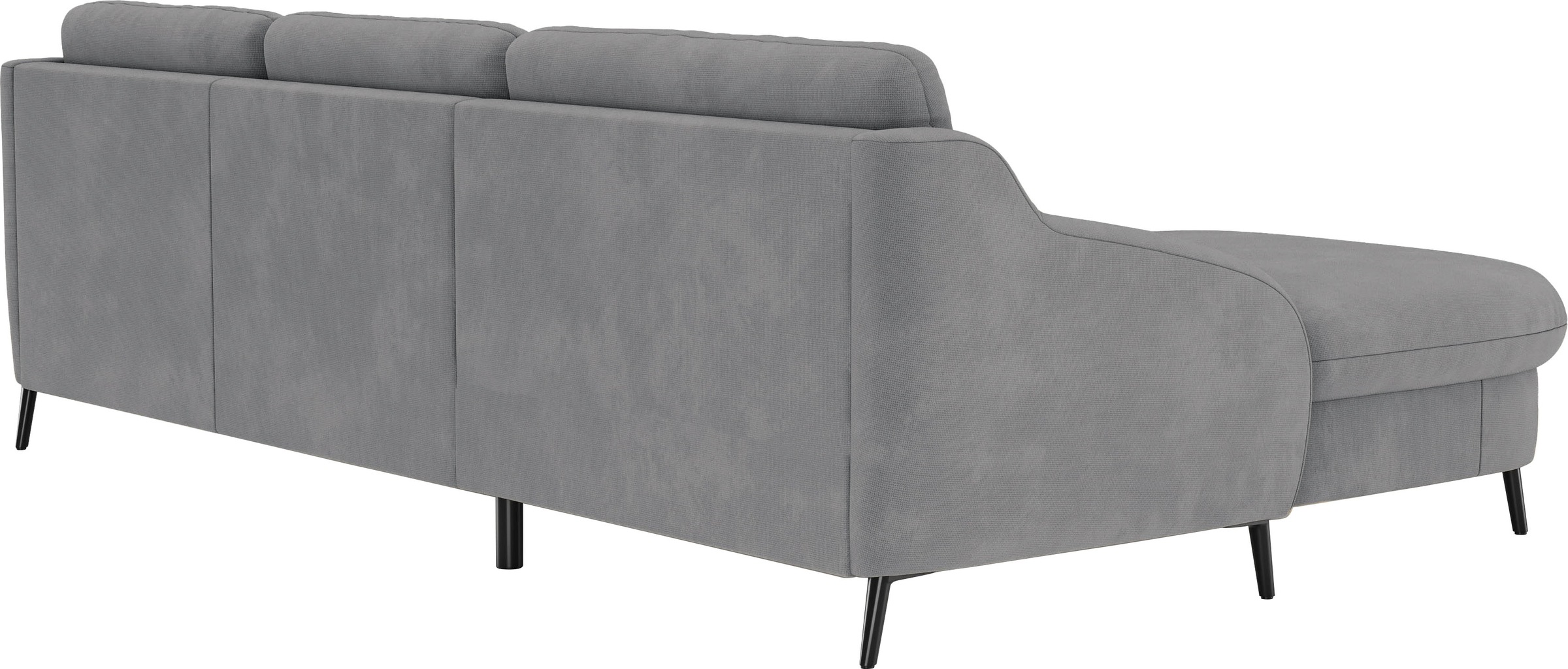 sit&more Ecksofa »Soul L-Form«, wahlweise mit Bettfunktion und Bettkasten oder Schubkasten