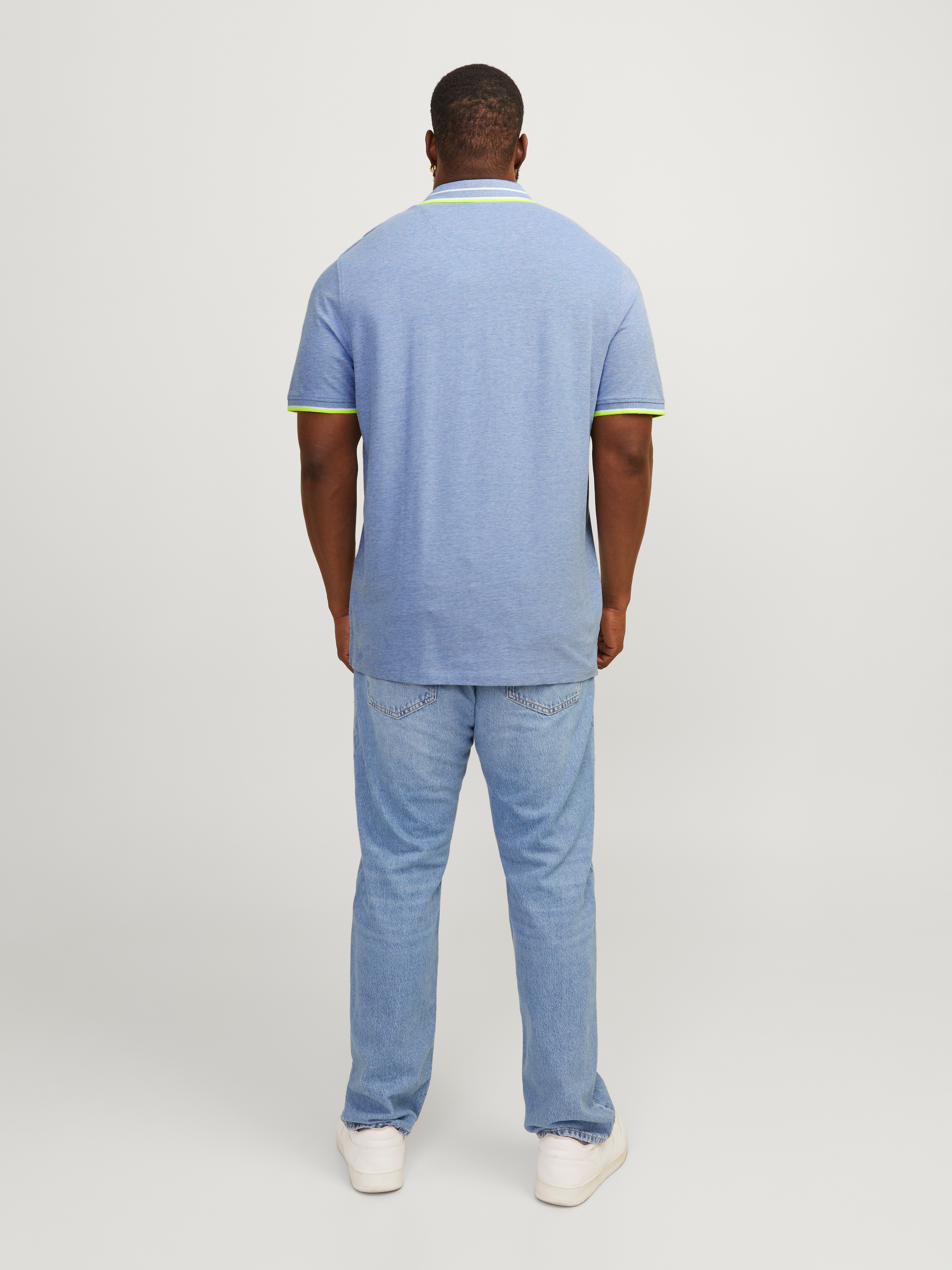 Jack & Jones PlusSize Poloshirt »JJEPAULOS POLO SS NOOS PLS«, mit Logo Stickerei