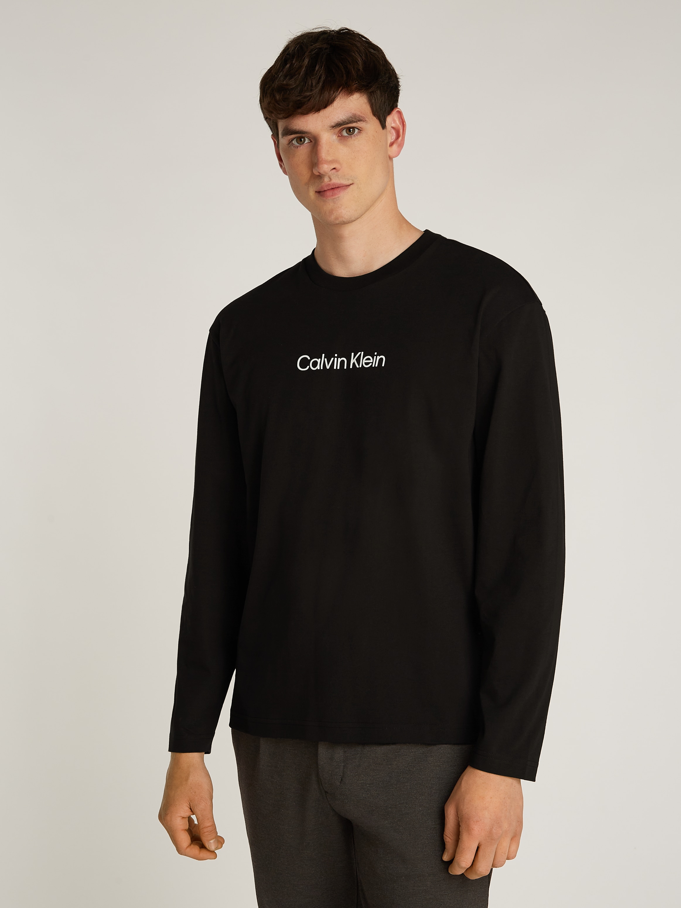 Calvin Klein Langarmshirt »HERO LOGO LS T-SHIRT«, mit Logoschriftzug