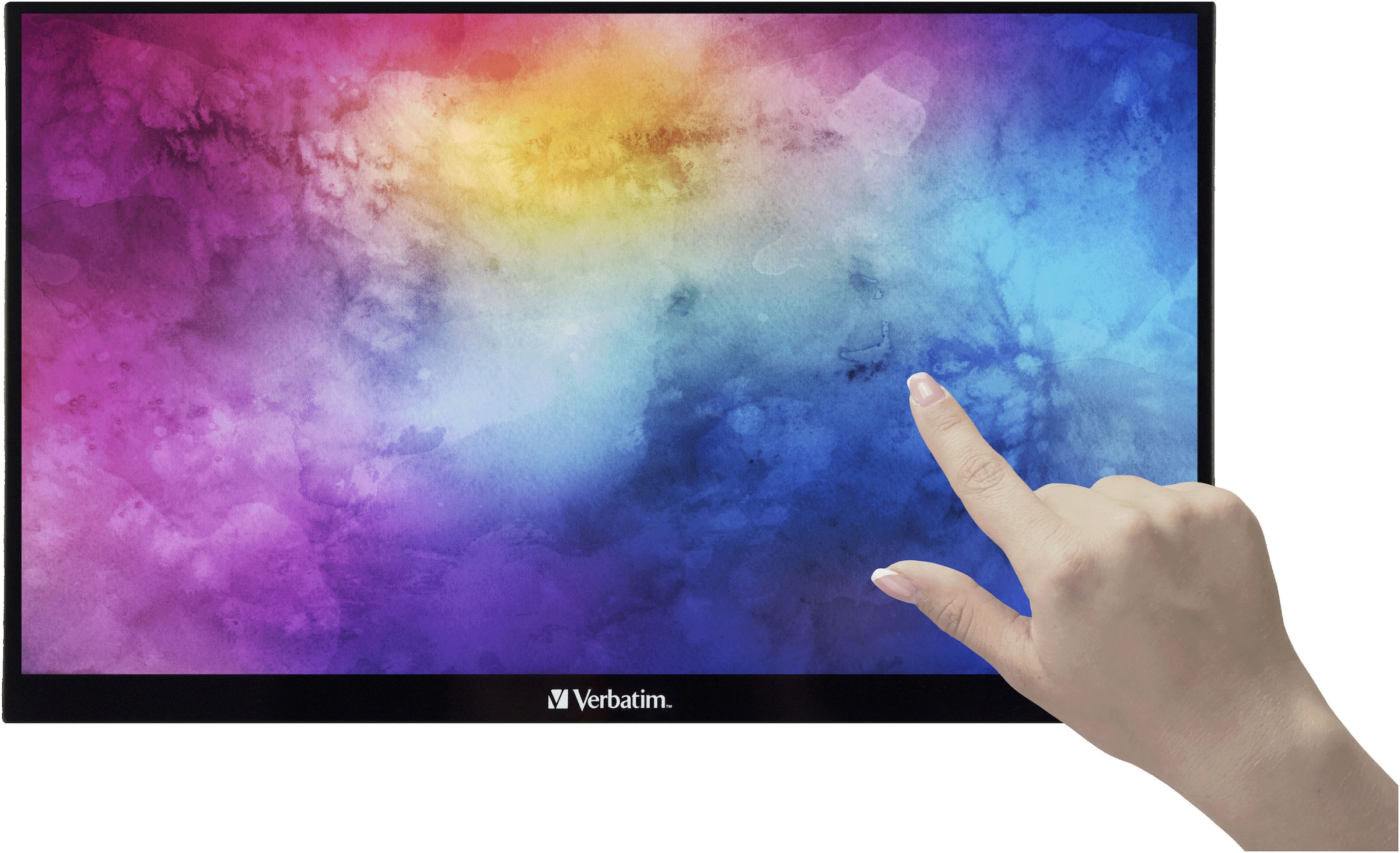Verbatim Portabler Monitor »49591 Verbatim PMT-14« 36 cm/14 ″  1920 x 1080 px Full HD 6 Reaktionszeit 60 Hz