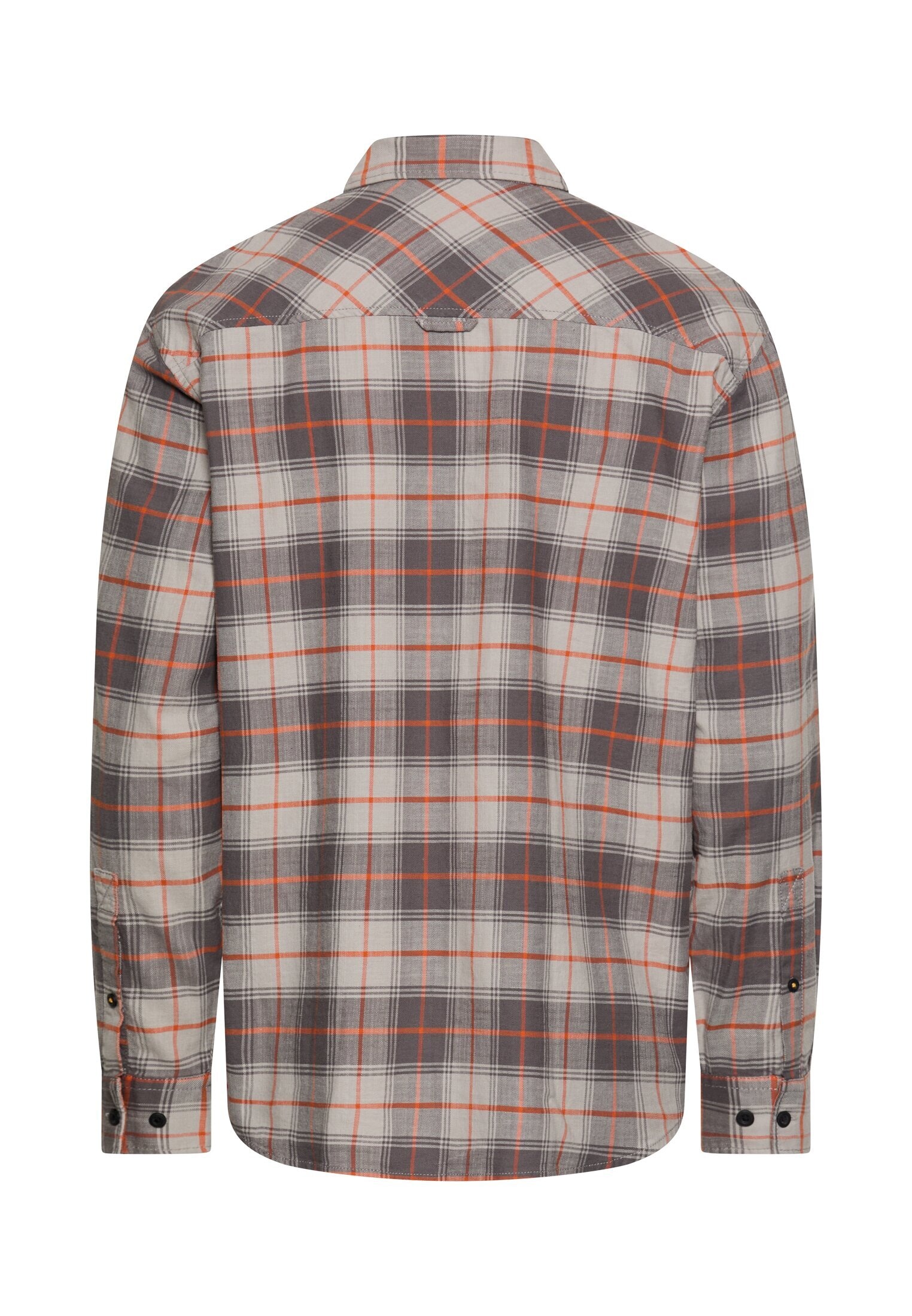 camel active Karohemd im Karo-Look und mit Button-Down-Kragen