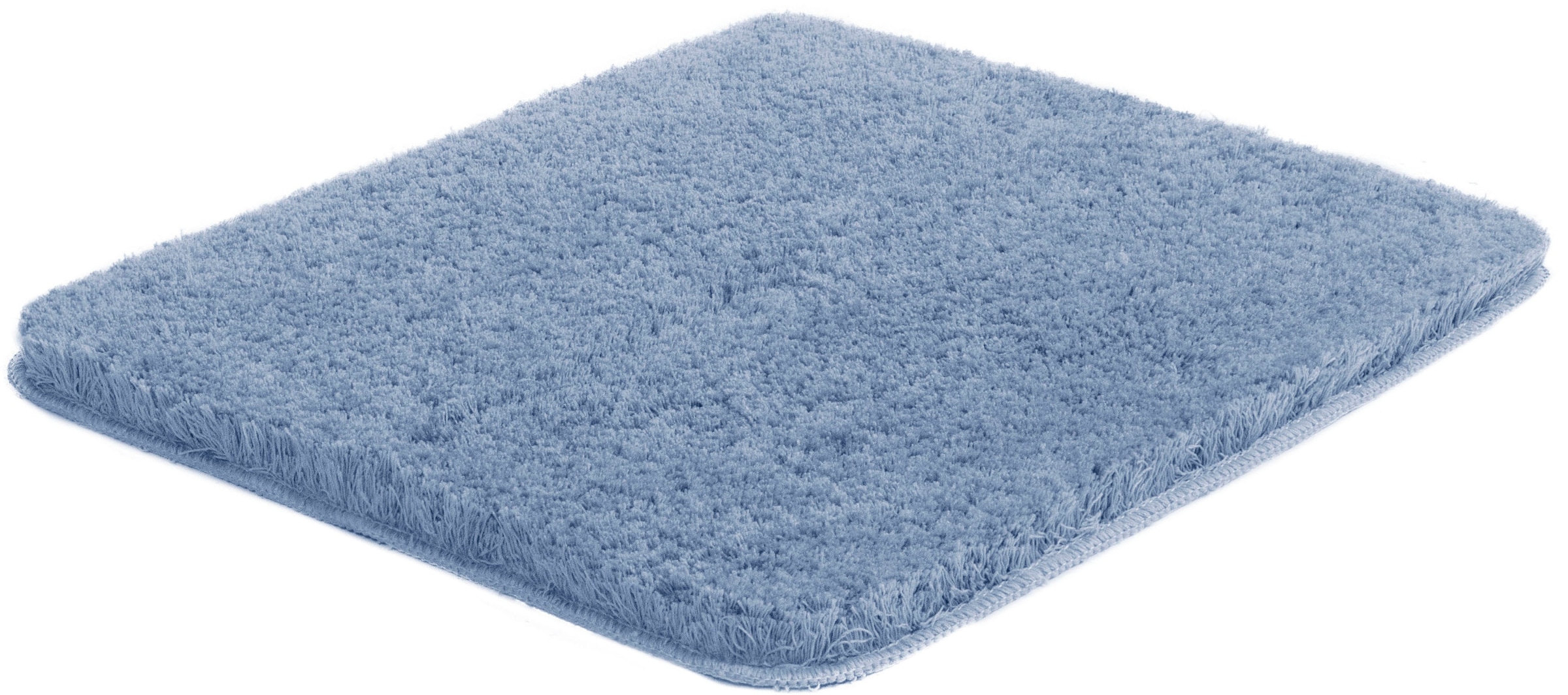my home Badematte »Porto, sehr feiner Flor«, rutschhemmend beschichtet, fußbodenheizungsgeeignet-schnell trocknend-strapazierfähig, Badteppich, waschbar, Badematten auch als 3 teiliges Set erhältlich