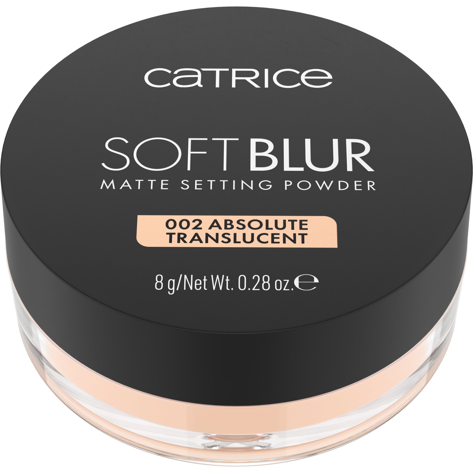 Catrice Puder »Soft Blur Matte Setting Powder«, Rosé-transparente Formel für einen frischen, strahlenden Teint