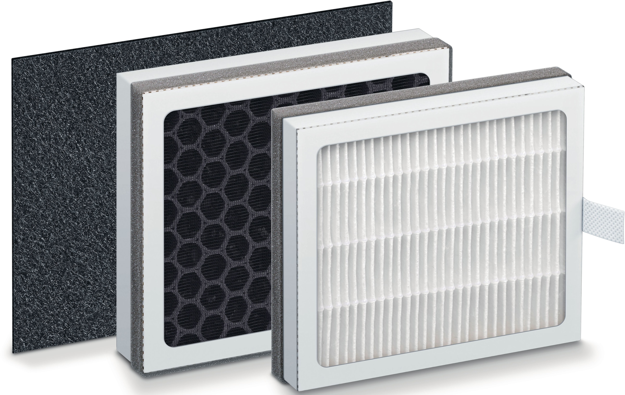 BEURER Ersatzfilter »Ersatzfilter LR 330 EPA«, (Set, 2 tlg., Vorfilter + Kombifilter)