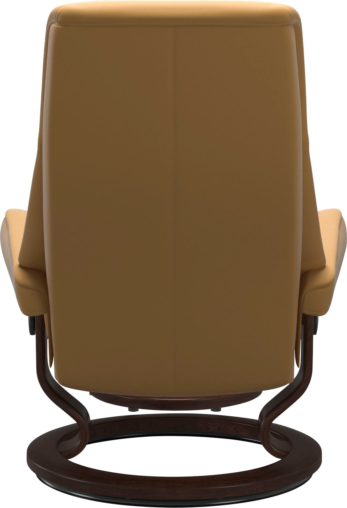 Stressless® Relaxsessel »View«, (Set, Relaxsessel mit Hocker), mit Classic Base, Größe M,Gestell Braun