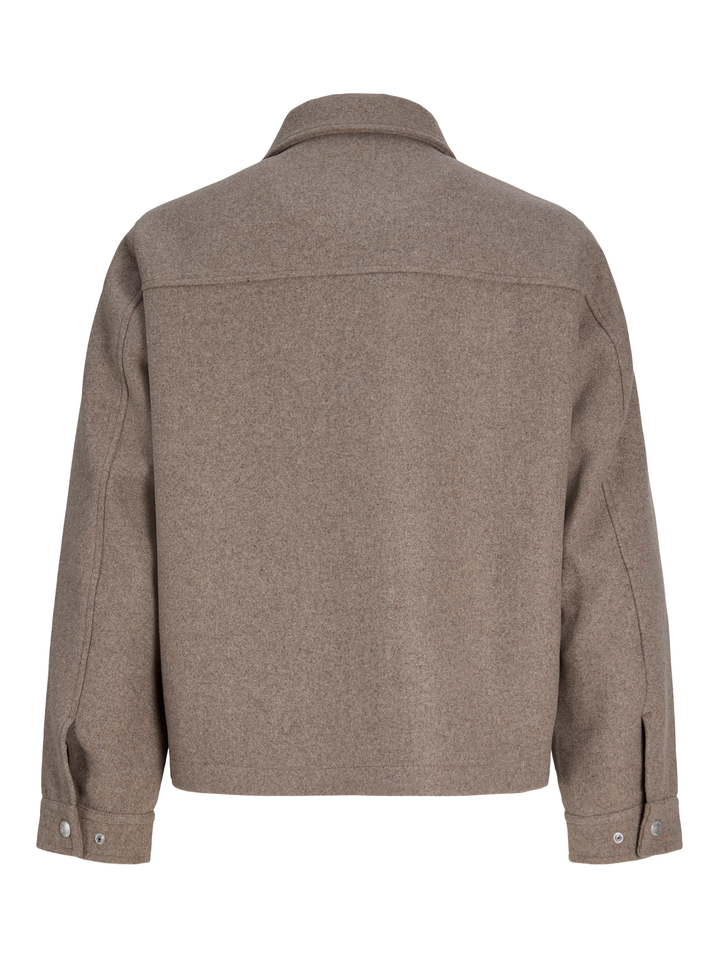 Jack & Jones Blouson »JPRBLUWAKEFIELD WOOL BLEND JACKET SN« Materialmix, mit Wollanteil