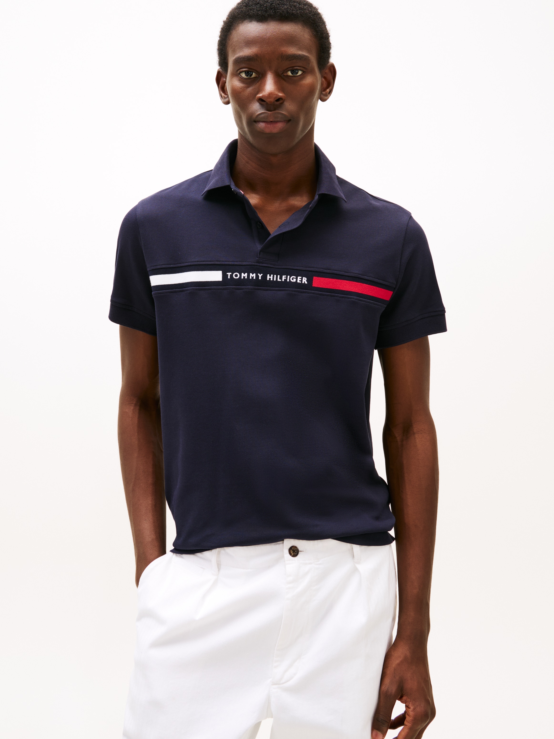 Tommy Hilfiger Poloshirt »HILFIGER CHEST INSERT REG POLO«