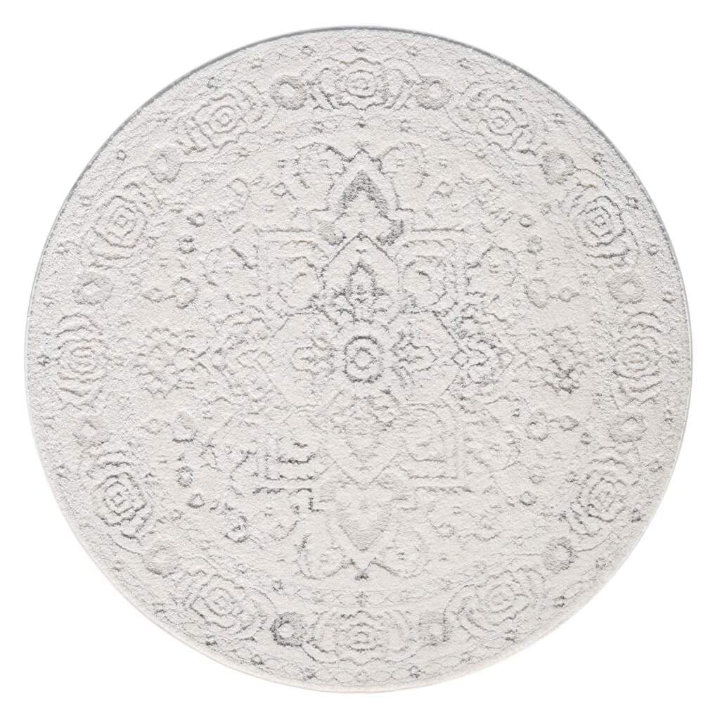 Carpet City Teppich »LOUNGE 0638« rund 15 mm Höhe Kurzflor-Teppich Modern, Hoch-Tief-Struktur, Wohnzimmer, Schlafzimmer