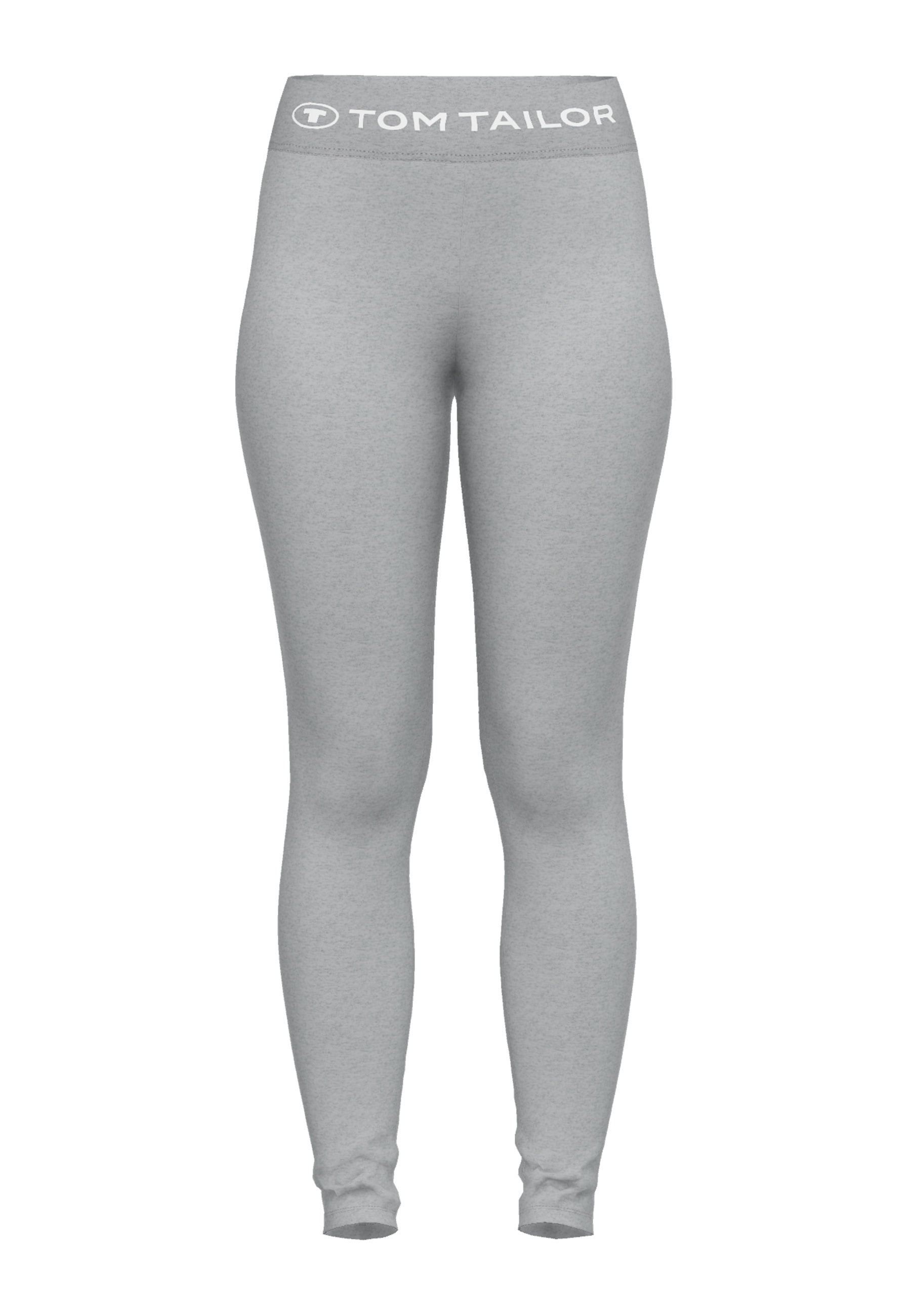 TOM TAILOR Leggings »Manila«  Logobund, eng, leicht, elastisch, basic, bequem, Viskosemix