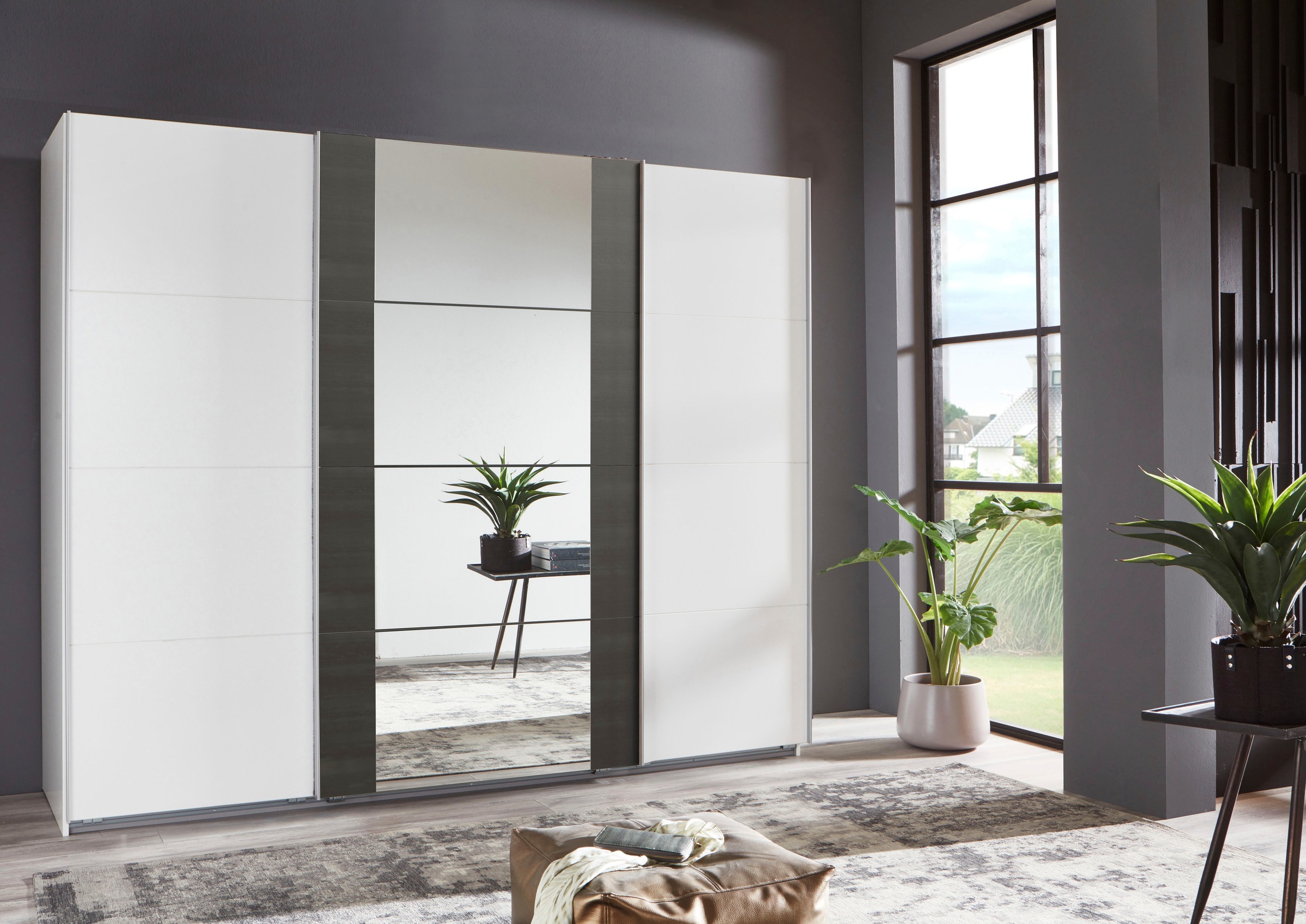 Wimex Schwebetürenschrank "Bern Schiebetürenschrank TOPSELLER" Schrank mit günstig online kaufen