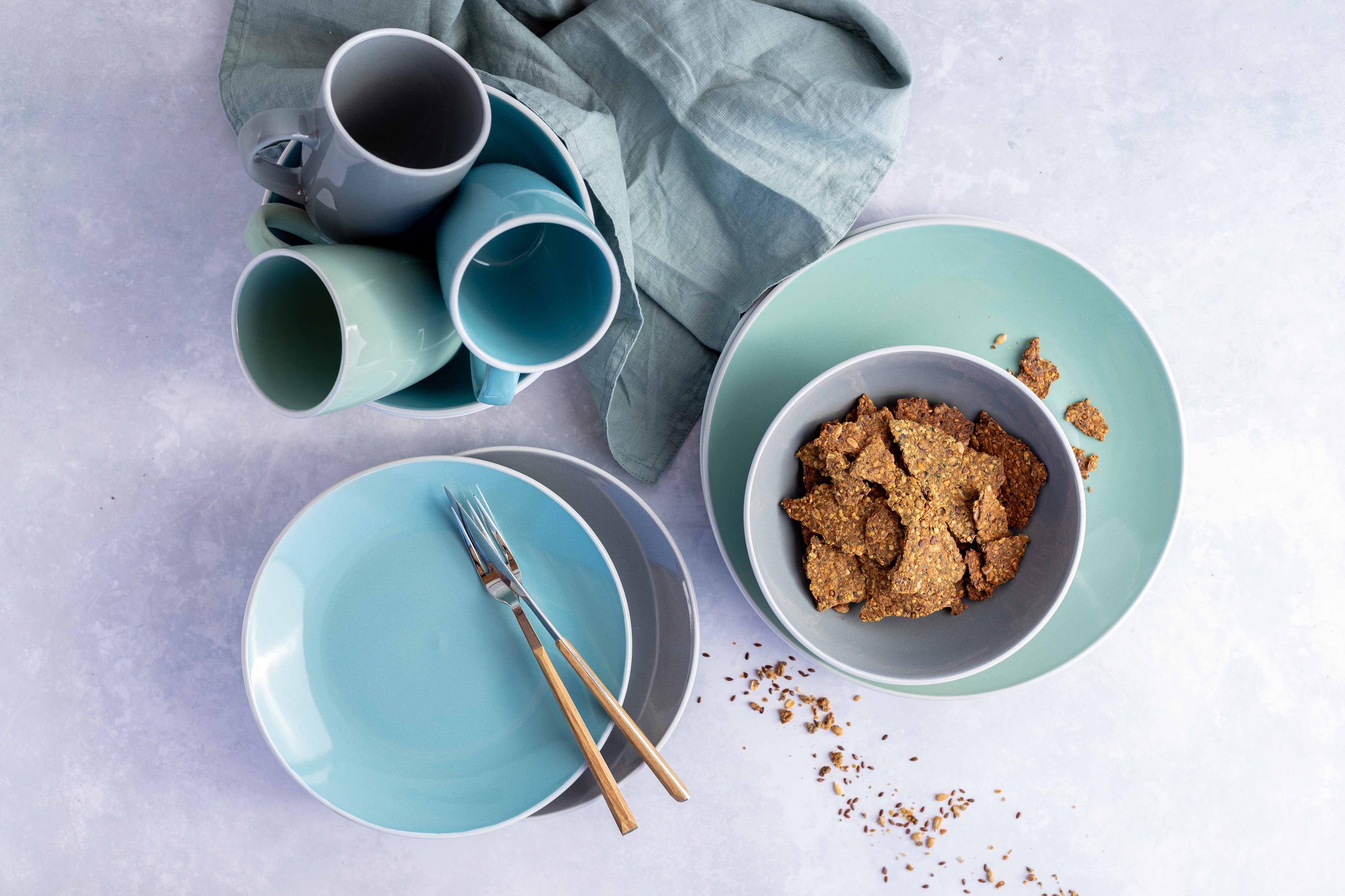 MÄSER Kombiservice »ELISSA, Geschirr-Set, Steinzeug«