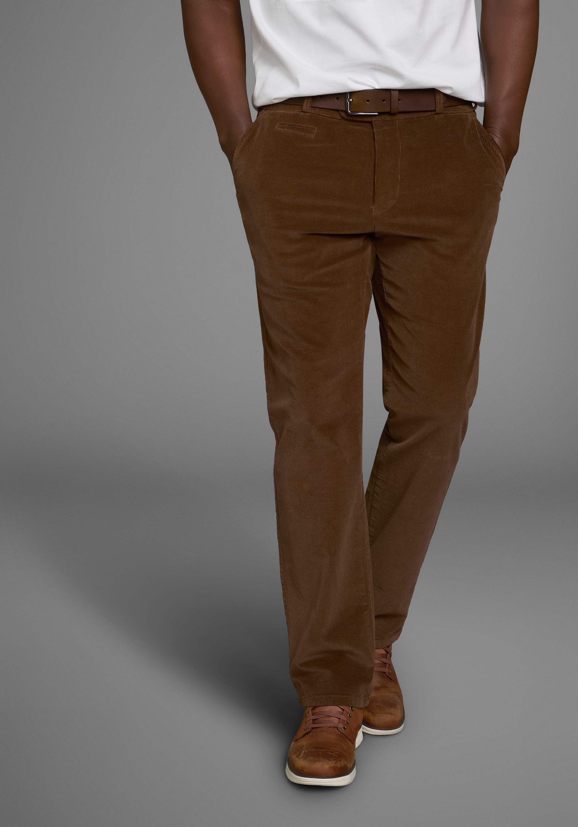 Man's World Dehnbund-Hose »aus Cord«  mit Stretchbund