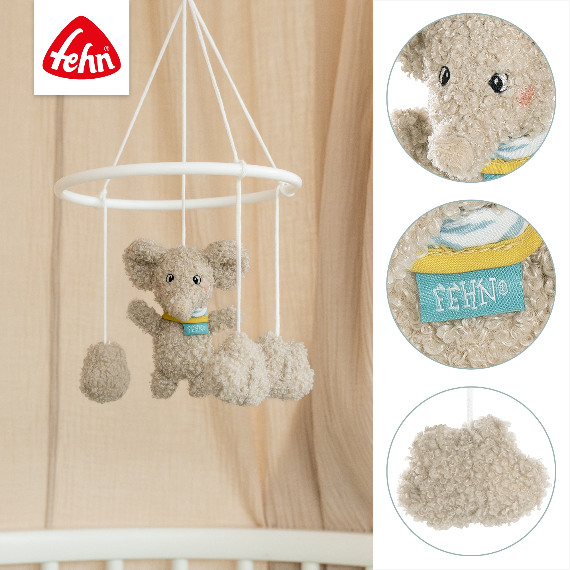 Fehn Mobile »FredErik, Mobile Elefant«