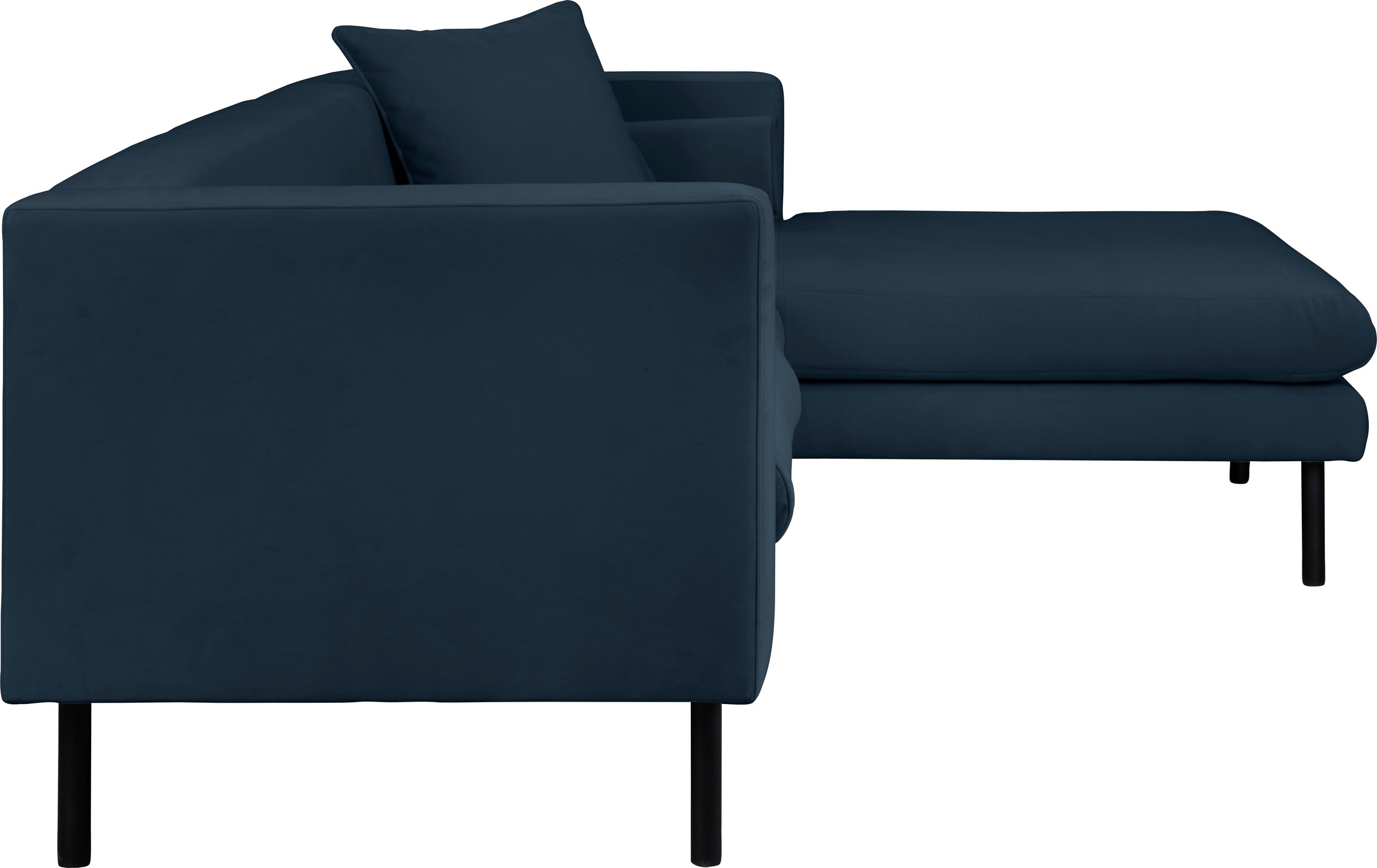 Guido Maria Kretschmer Home&Living Ecksofa »Lillibeth L-Form Designsofa, Maße B/T/H: 240/173/83 cm«, Zierkissen als Wendekissen, in Samtoptik oder Cord