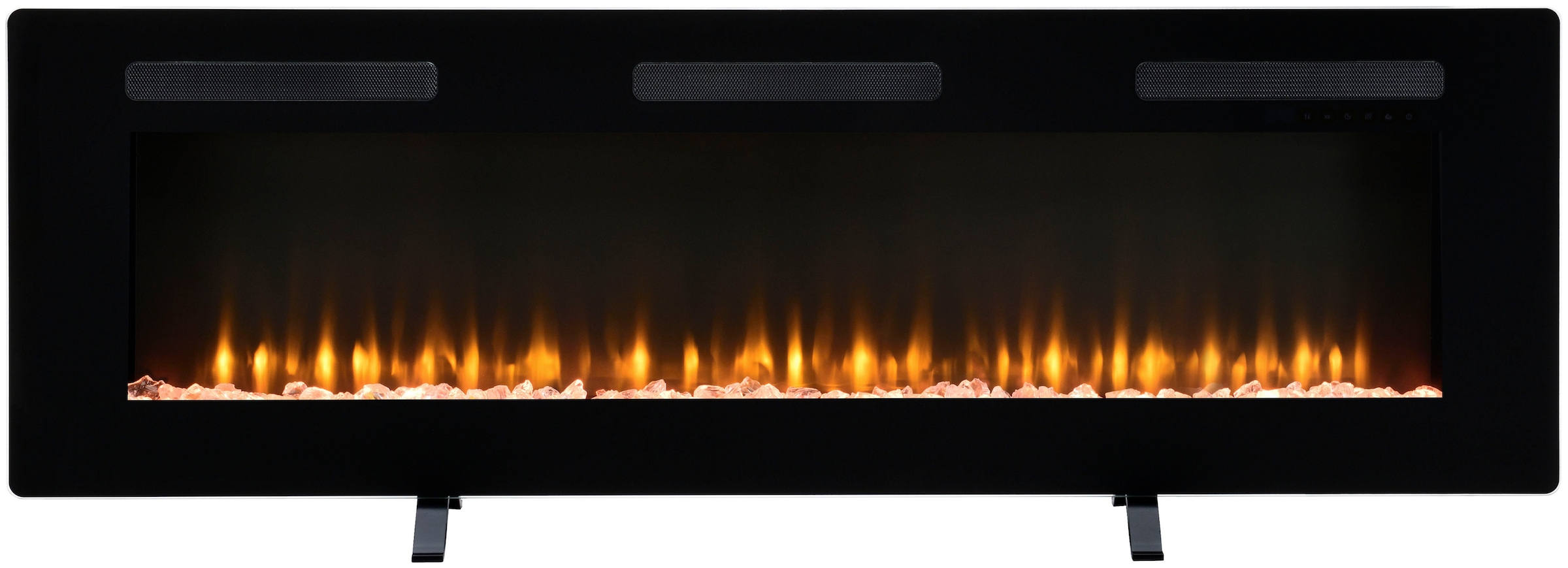 Dimplex Elektrokamin »Sierra 60"«, schwarz,mit Heizung, Fernbedienung, App, Optiflame® Flammeneffekt