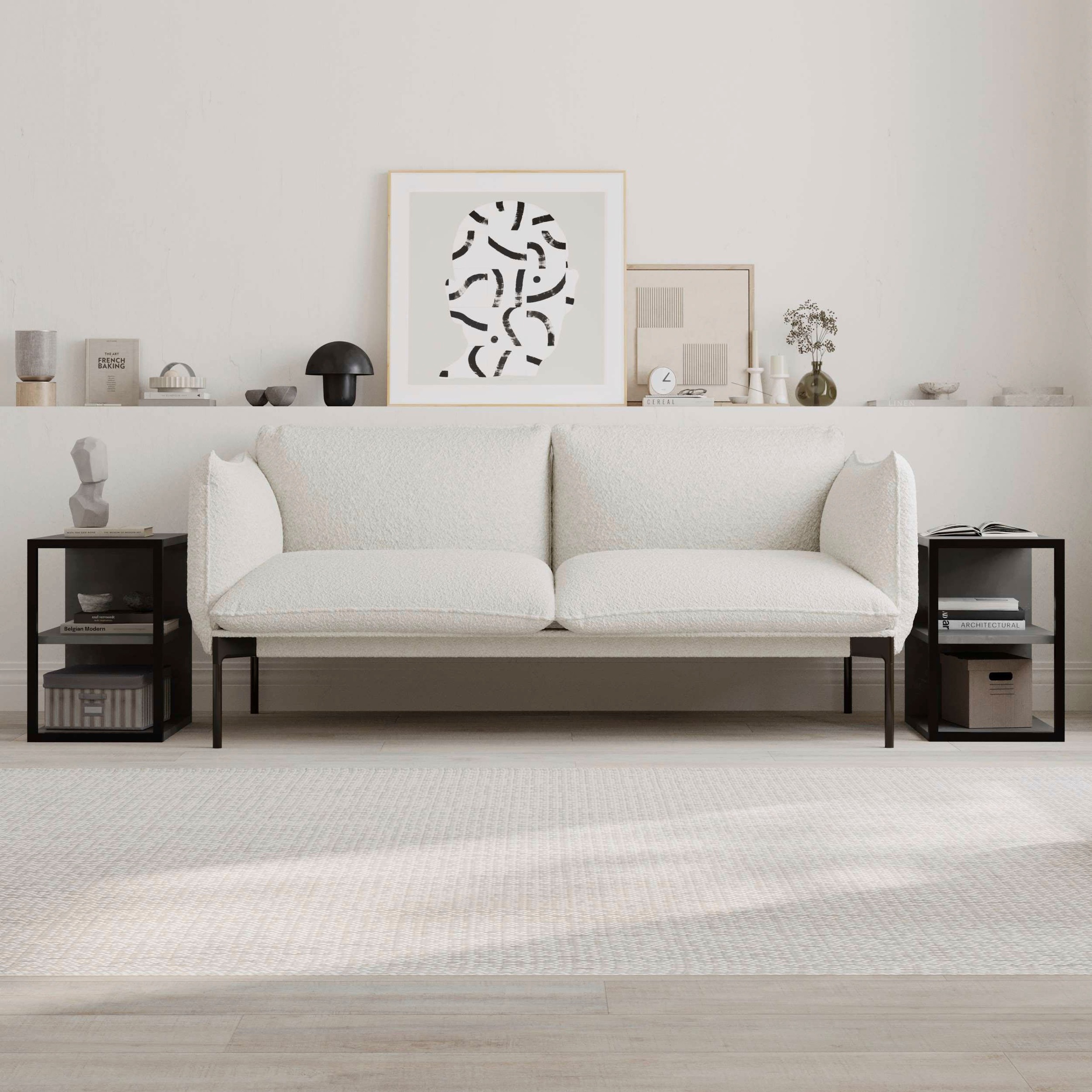Decortie Beistelltisch »ECHO BEISTELLTISCH«, (Packung, 1 St.), Leichte Montage, Lagerung, Platzsparend