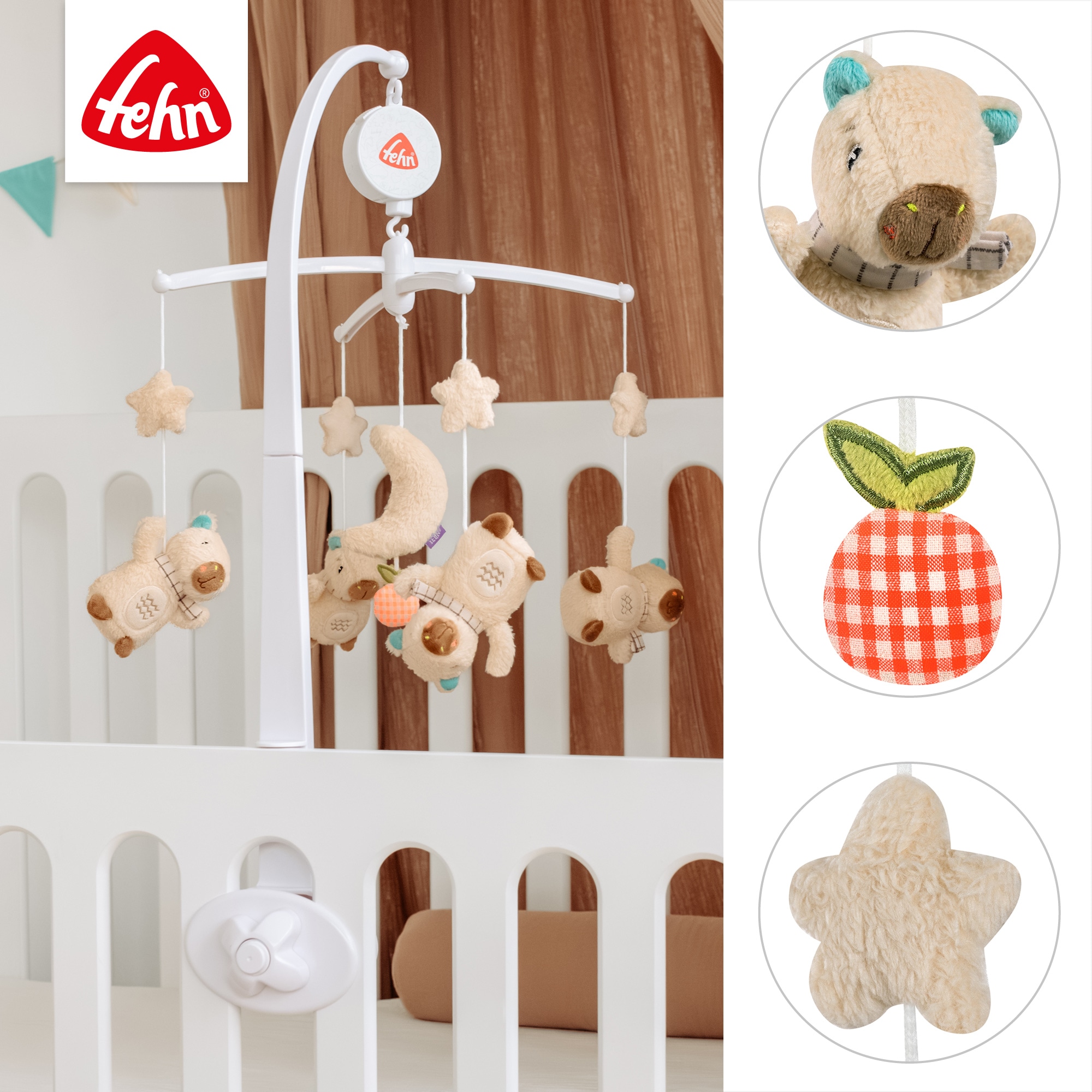 Fehn Mobile »Capybara Clara, Mobile Capybara« mit Sound