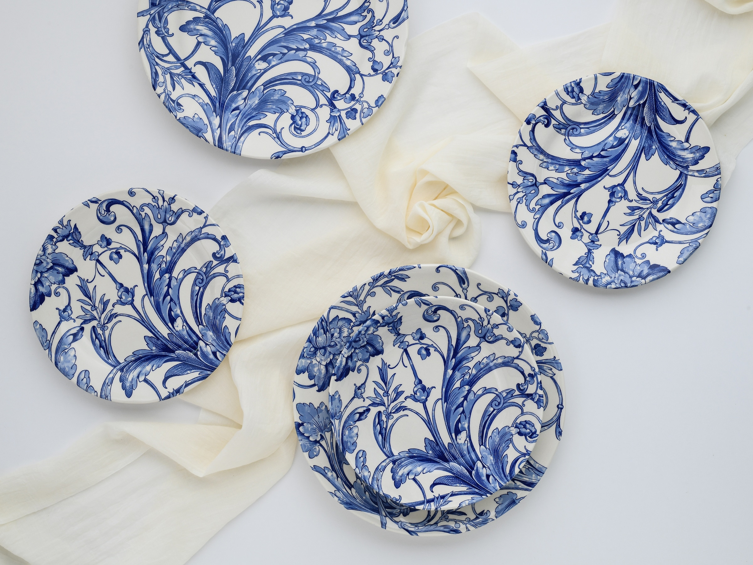 CreaTable Teller-Set »Venecia, Teller Set 18-tlg« Traditionell, Nostalgie