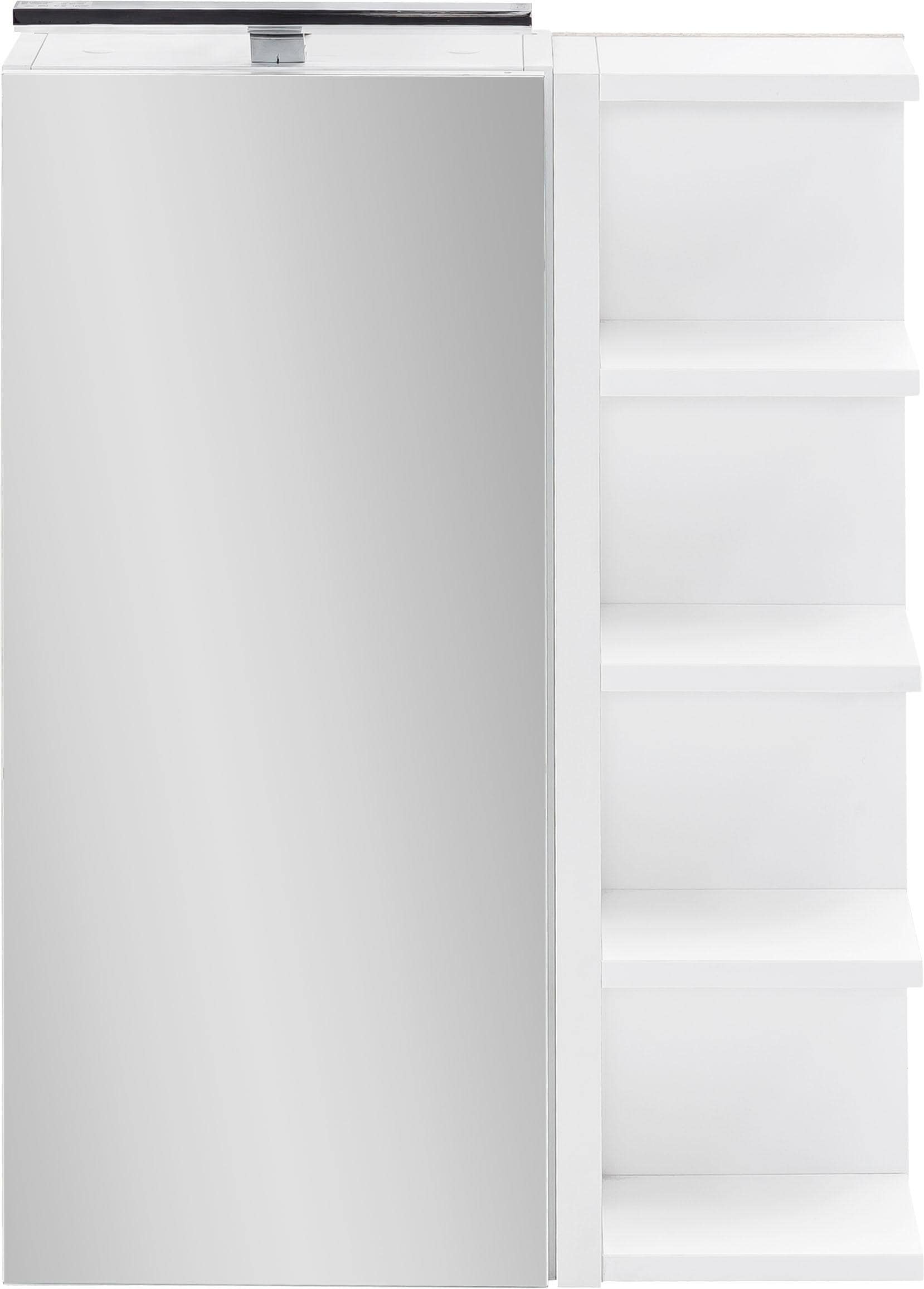 jetzt Spiegelschrank, Schalter-/Steckdosenbox 50 %Sale 1-türig, LED-Beleuchtung, Breite cm, im Schildmeyer