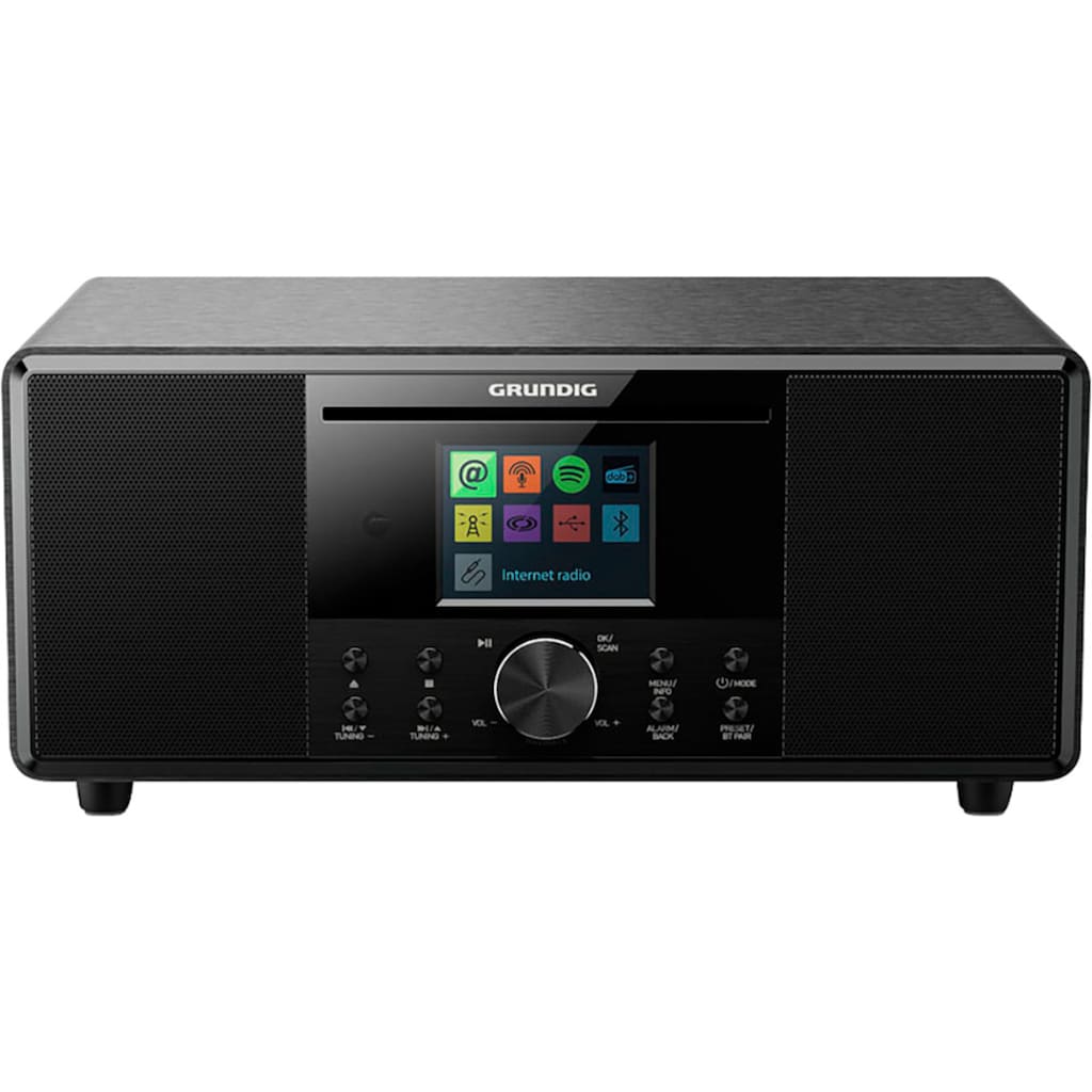 Grundig Digitalradio (DAB+) »DTR 7000«, (Bluetooth-WLAN Digitalradio (DAB+)-FM-Tuner mit RDS 32 W)