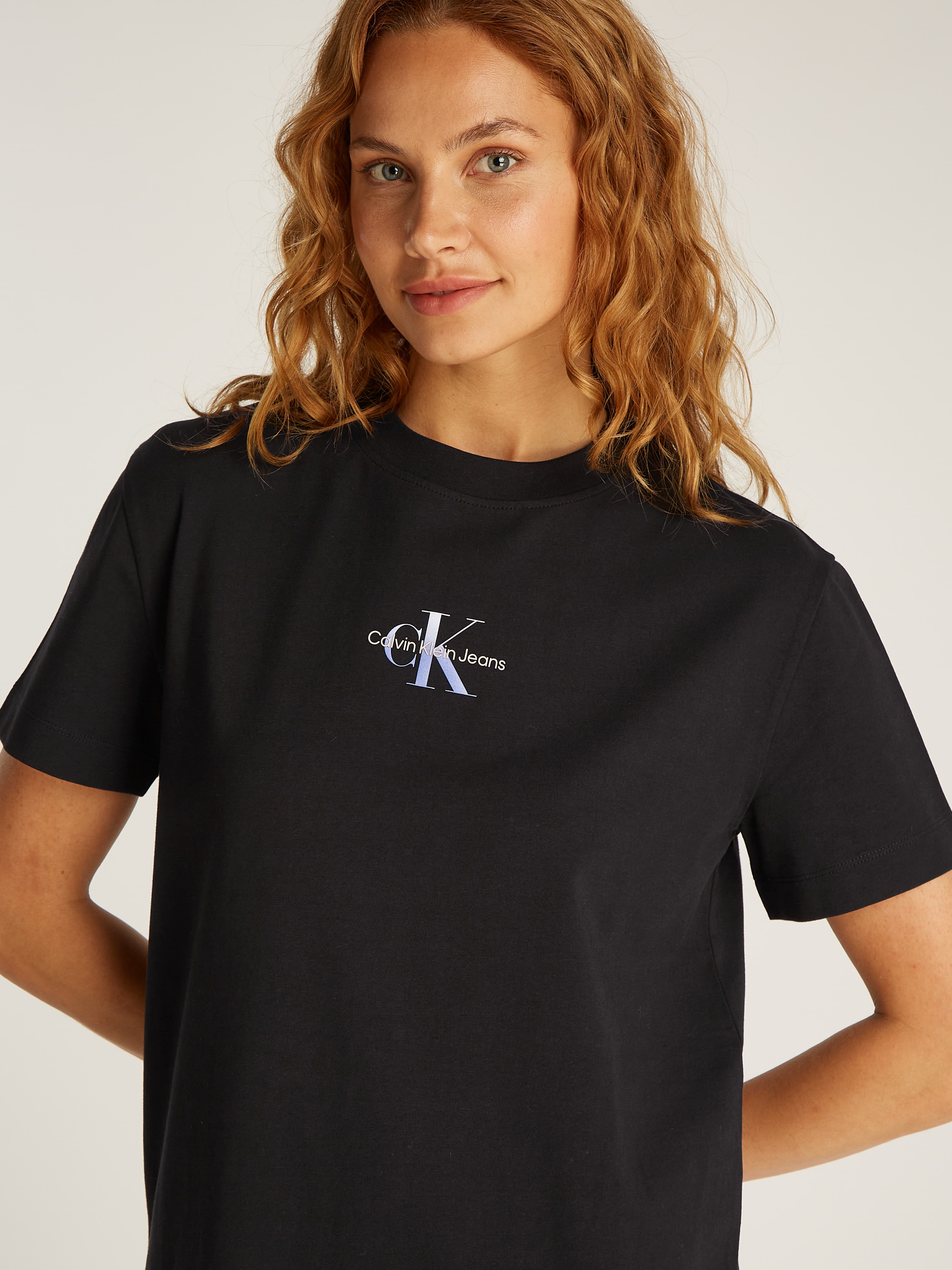 Calvin Klein Jeans Shirtkleid »GRADIENT MONOLOGO TEE DRESS«, mit Logodruck