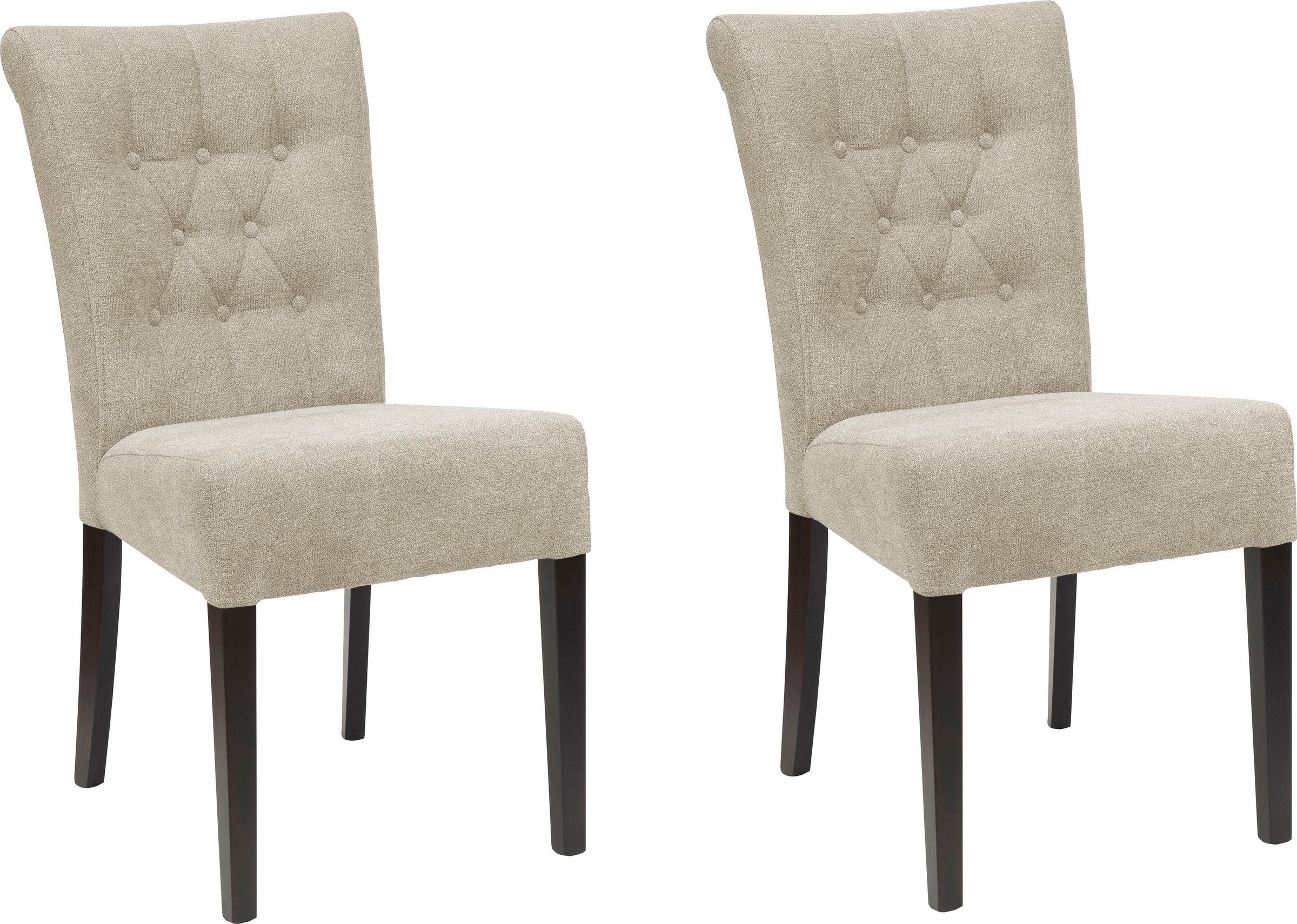 Home affaire Esszimmerstuhl »Queen BESTSELLER«, (Set), 2 St., Feinstruktur, günstig online kaufen