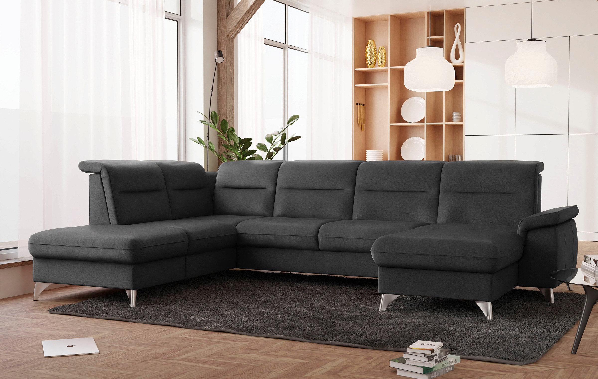 sit&more Wohnlandschaft »Astoria U-Form«, wahlweise mit motorischer Relaxfunktion