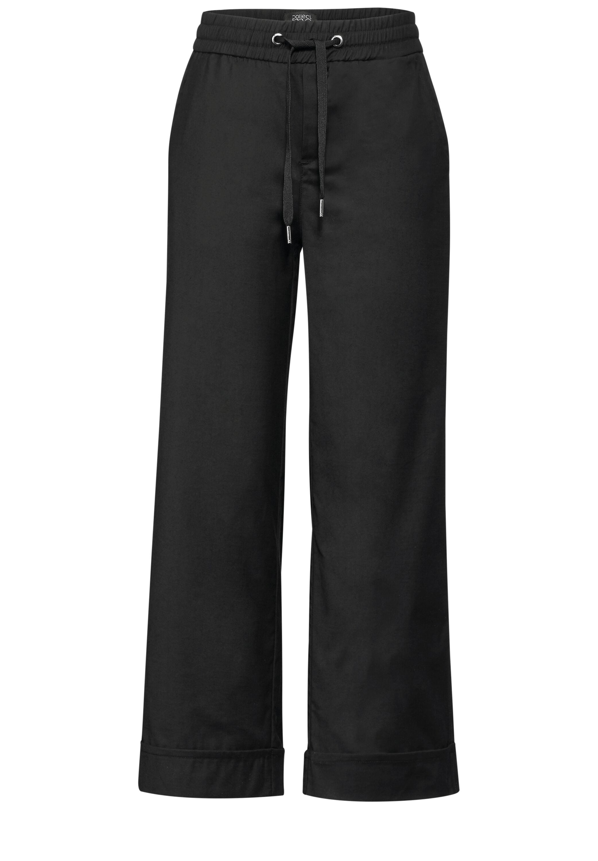 STREET ONE Sweathose, mit Raffung am Bund