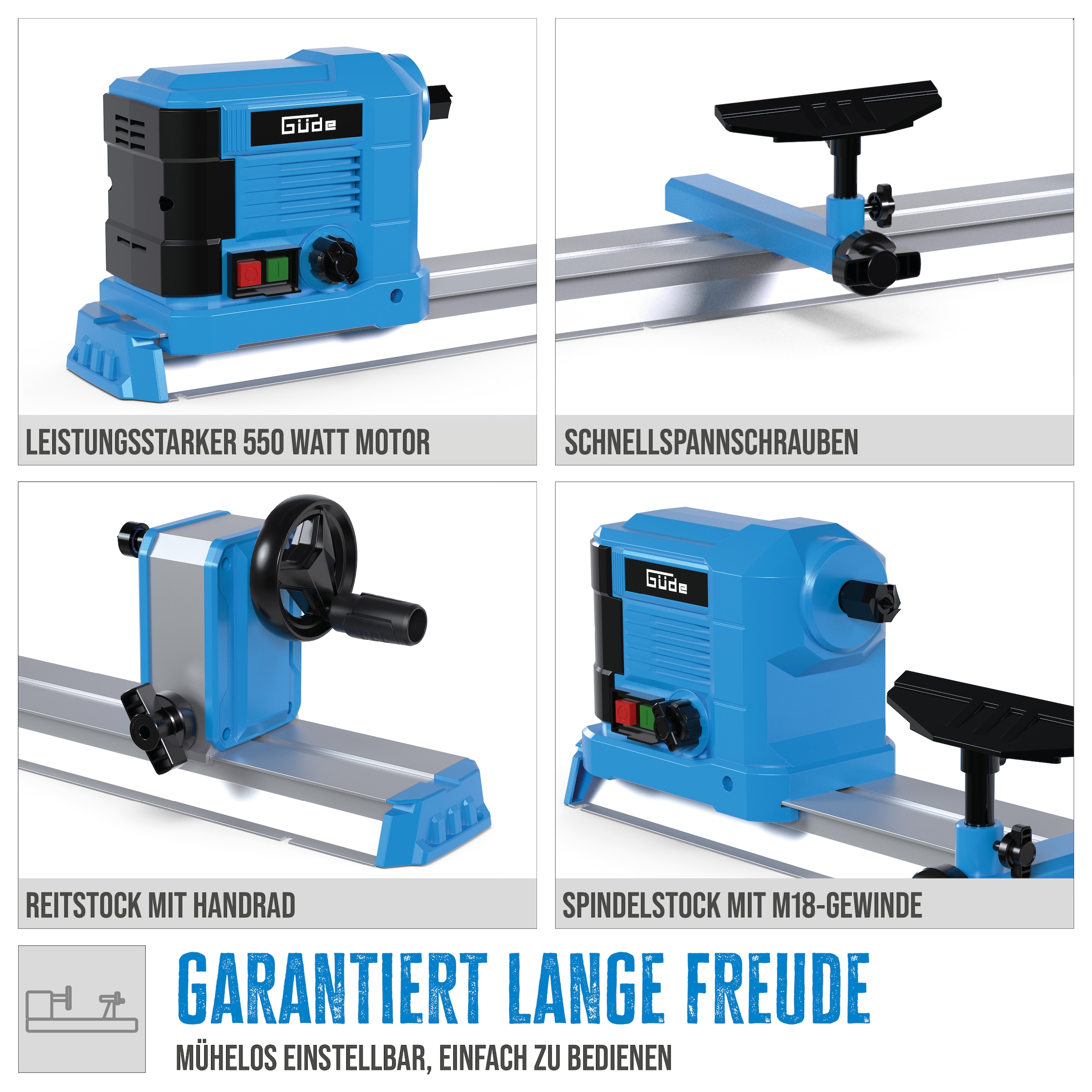 Güde Drechselbank »Drechselmaschine GDM 600« 1 tlg.