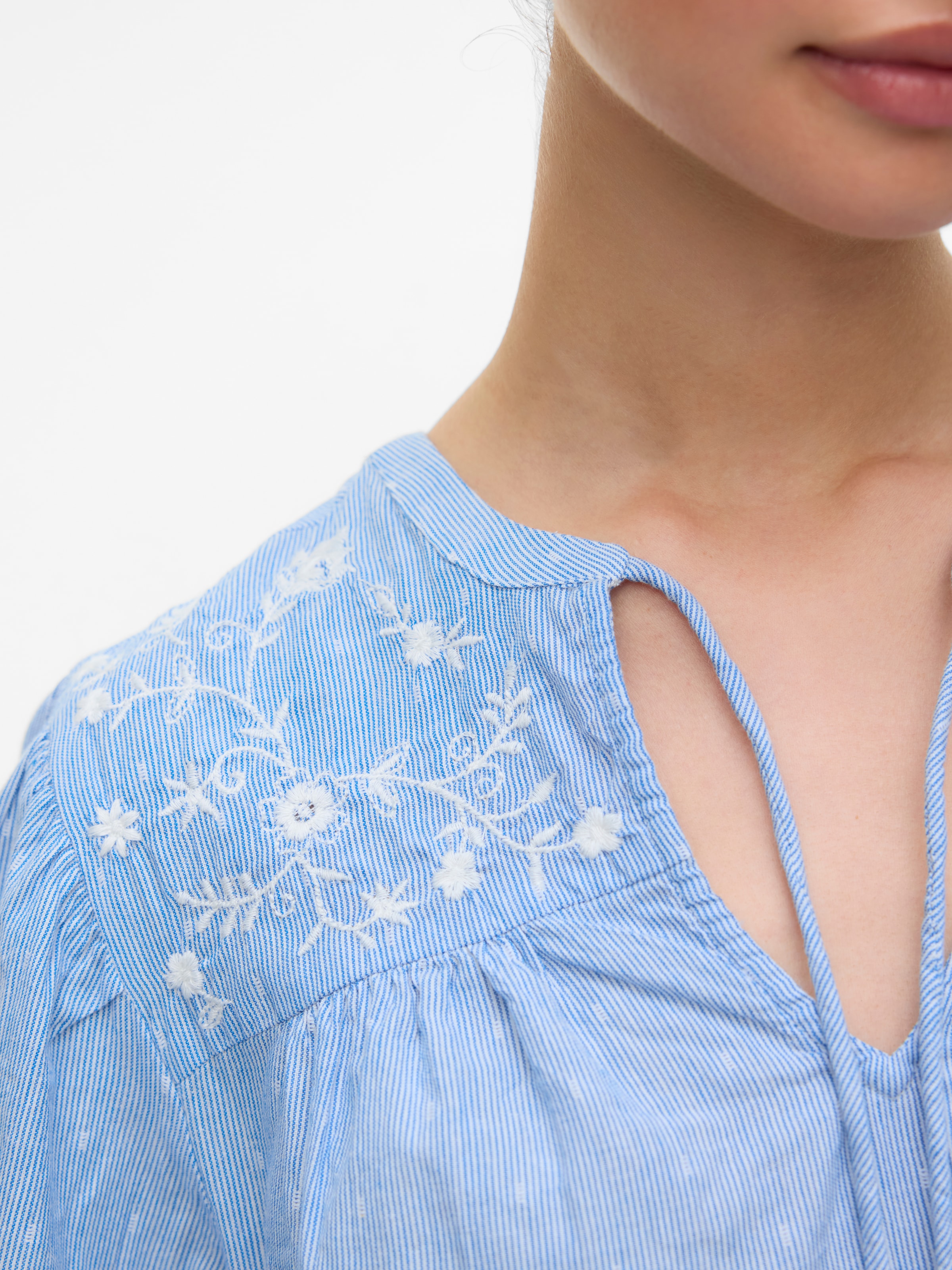Vero Moda Blusenshirt »VMNIKA LS TOP WVN GA NOOS«
